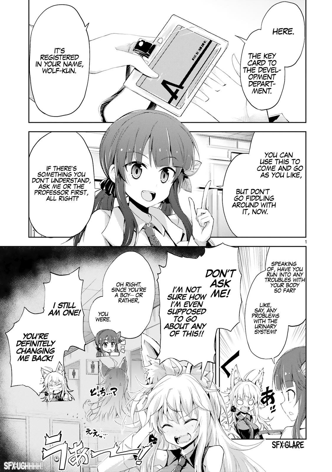 Kaijin Kaihatsubu no Kuroitsu-san Chapter 3 page 2 - 