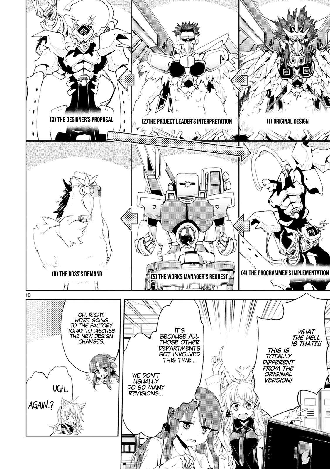 Kaijin Kaihatsubu no Kuroitsu-san Chapter 3 page 11 - 