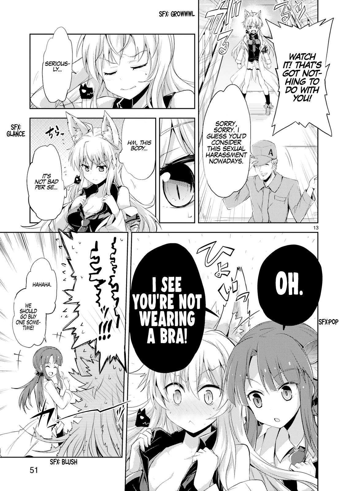 Kaijin Kaihatsubu no Kuroitsu-san Chapter 3 page 14 - 