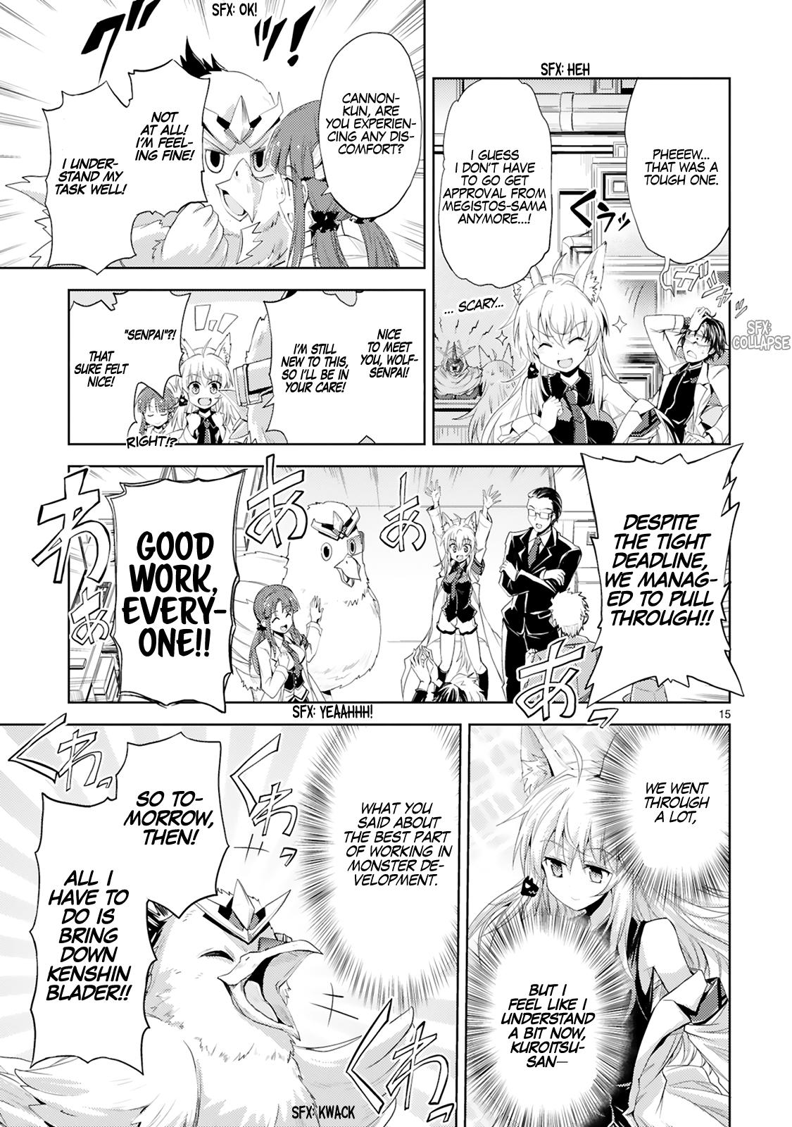 Kaijin Kaihatsubu no Kuroitsu-san Chapter 3 page 16 - 