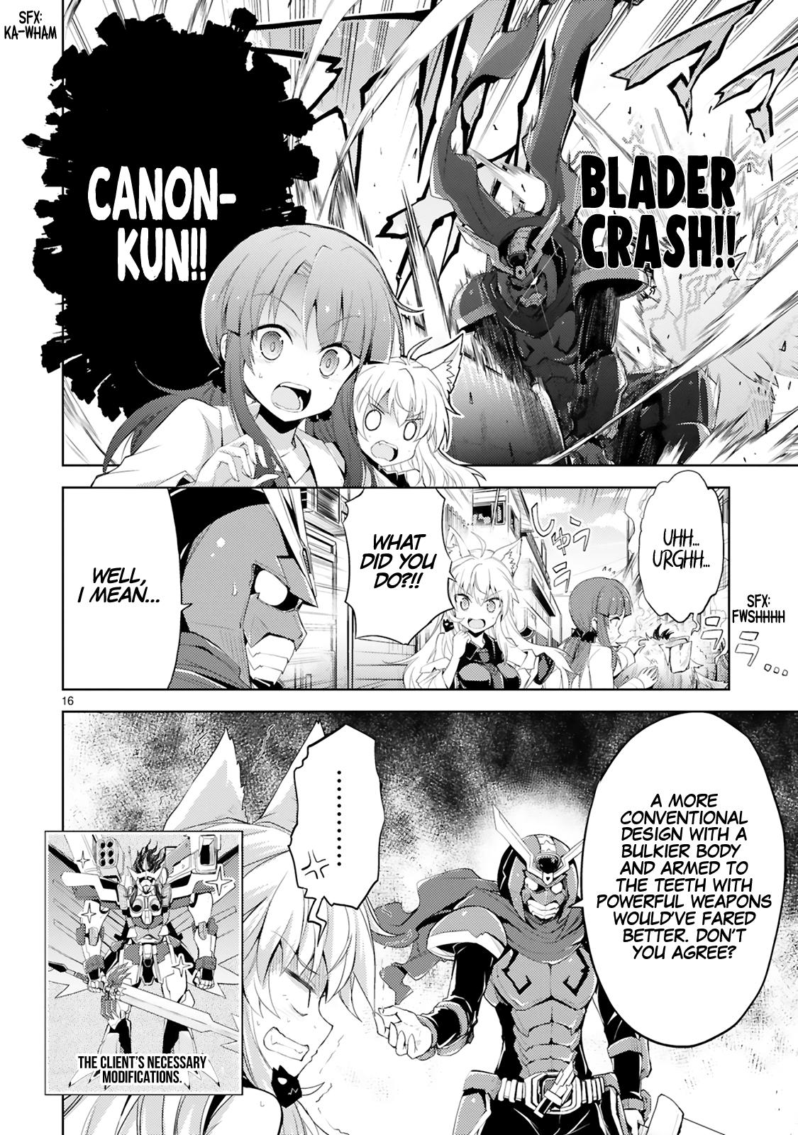 Kaijin Kaihatsubu no Kuroitsu-san Chapter 3 page 17 - 