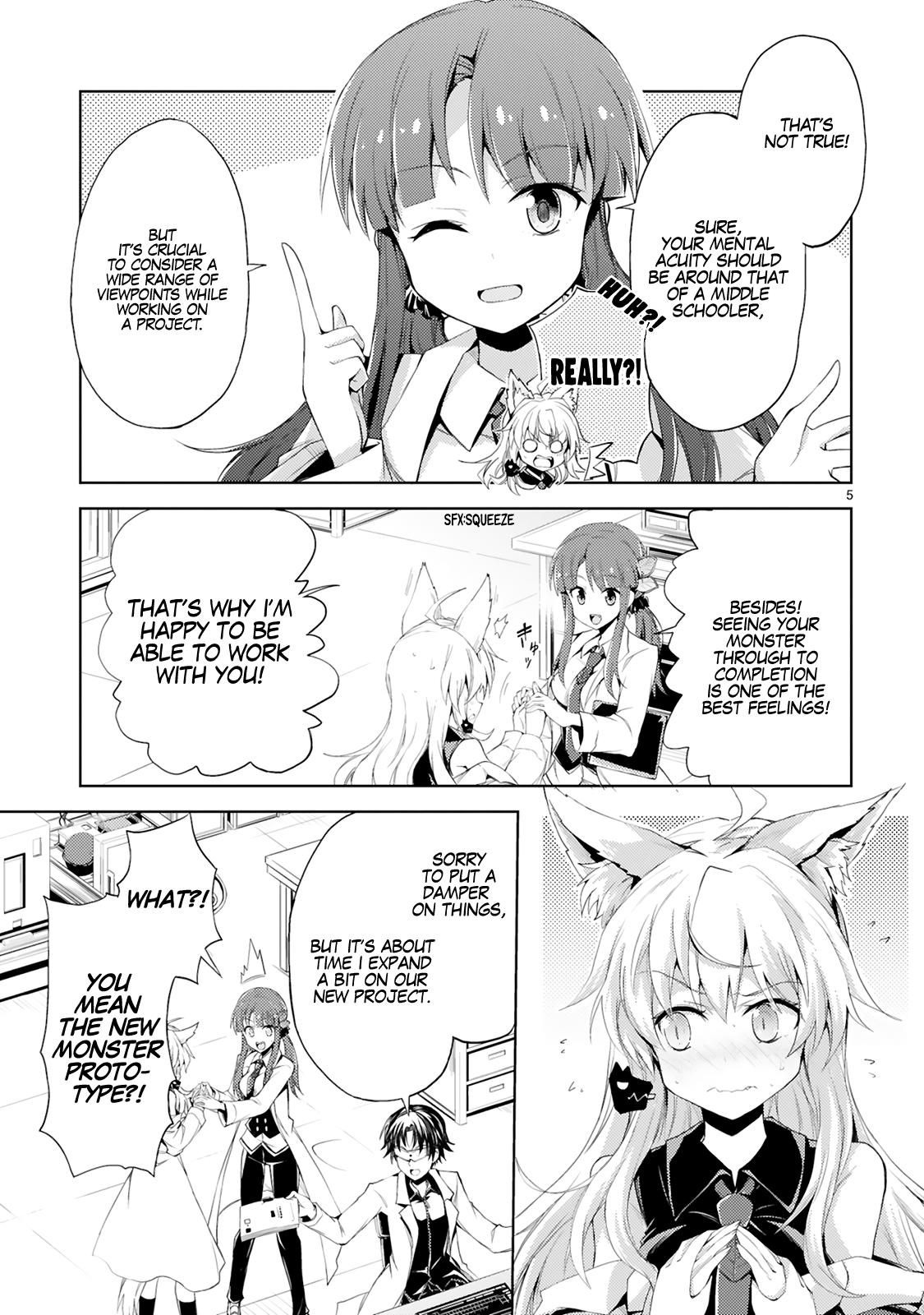 Kaijin Kaihatsubu no Kuroitsu-san Chapter 3 page 6 - 