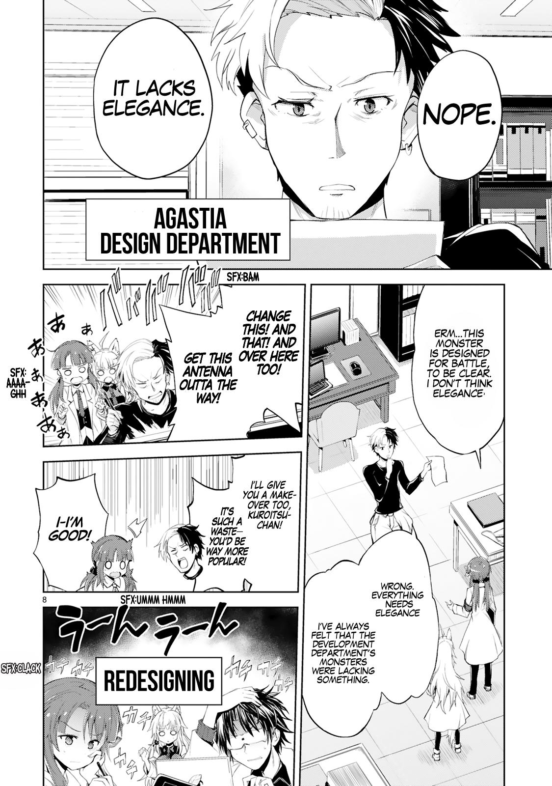 Kaijin Kaihatsubu no Kuroitsu-san Chapter 3 page 9 - 