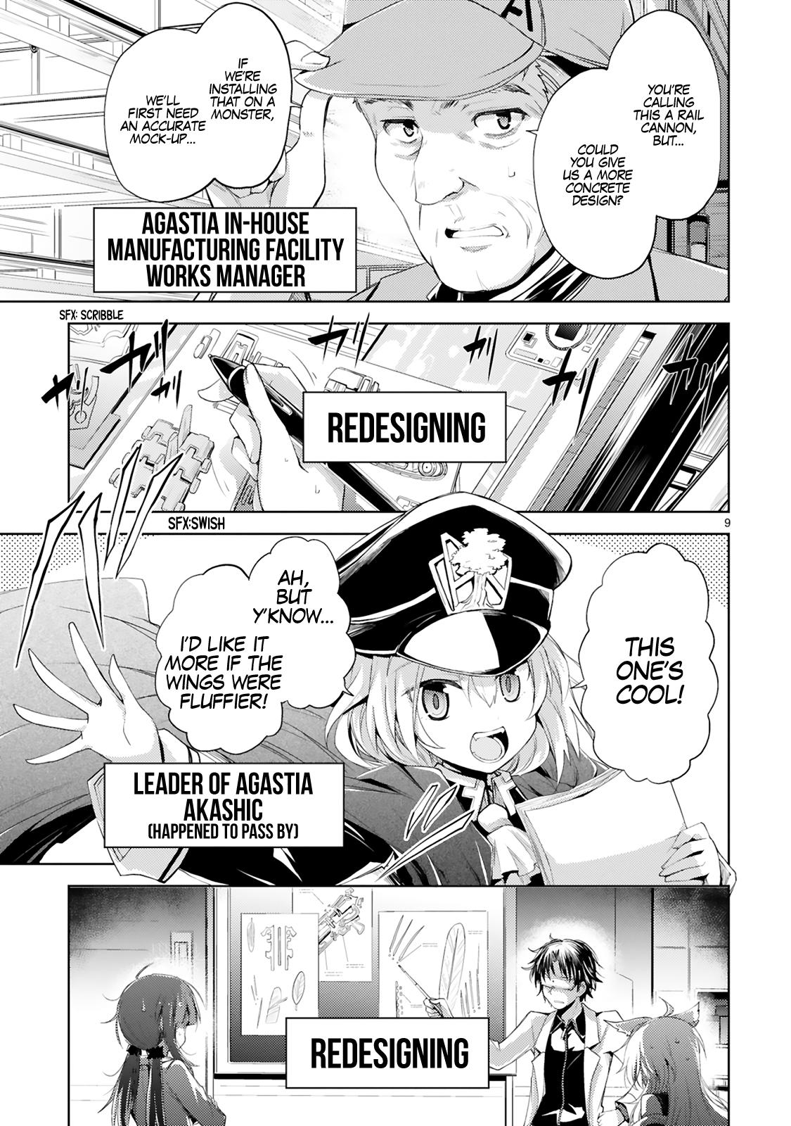 Kaijin Kaihatsubu no Kuroitsu-san Chapter 3 page 10 - 
