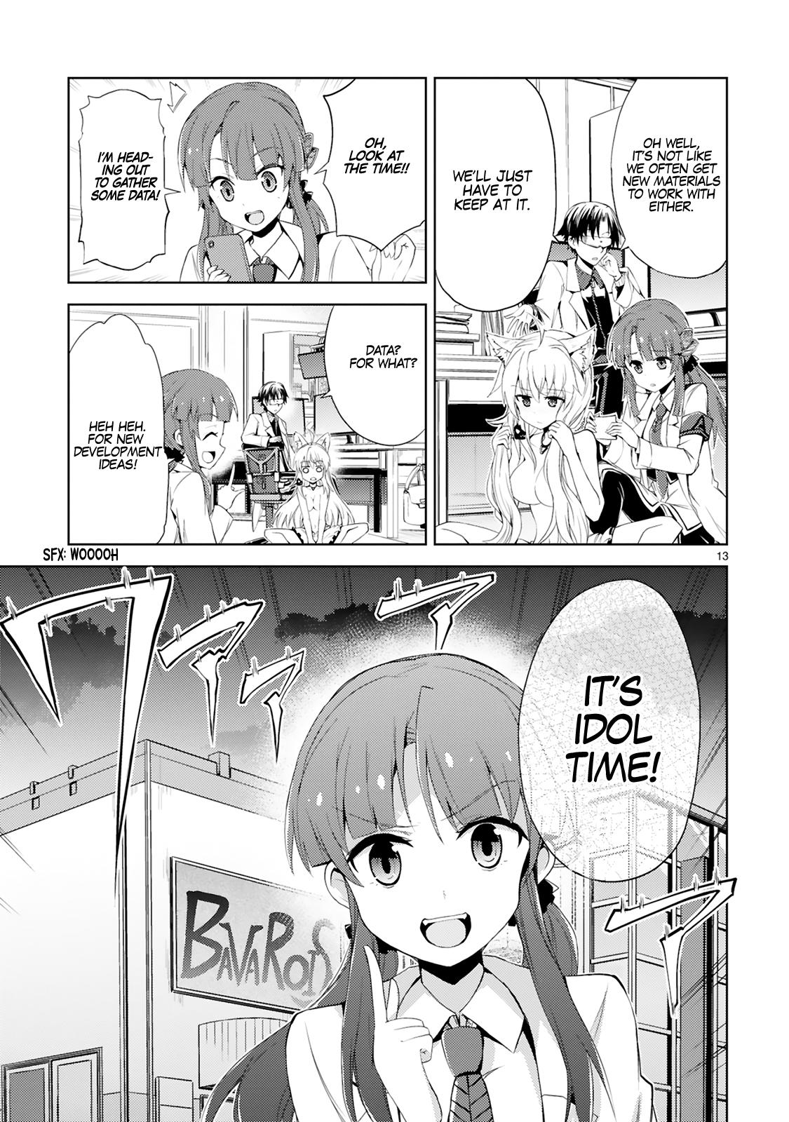 Kaijin Kaihatsubu no Kuroitsu-san Chapter 4 page 14 - 