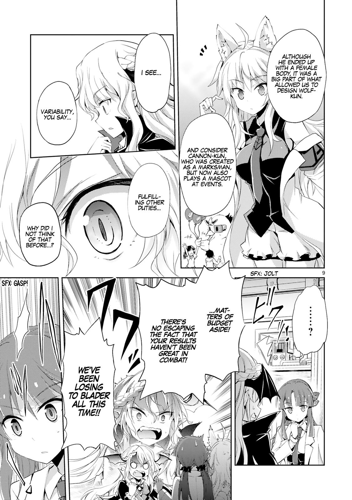 Kaijin Kaihatsubu no Kuroitsu-san Chapter 4 page 10 - 