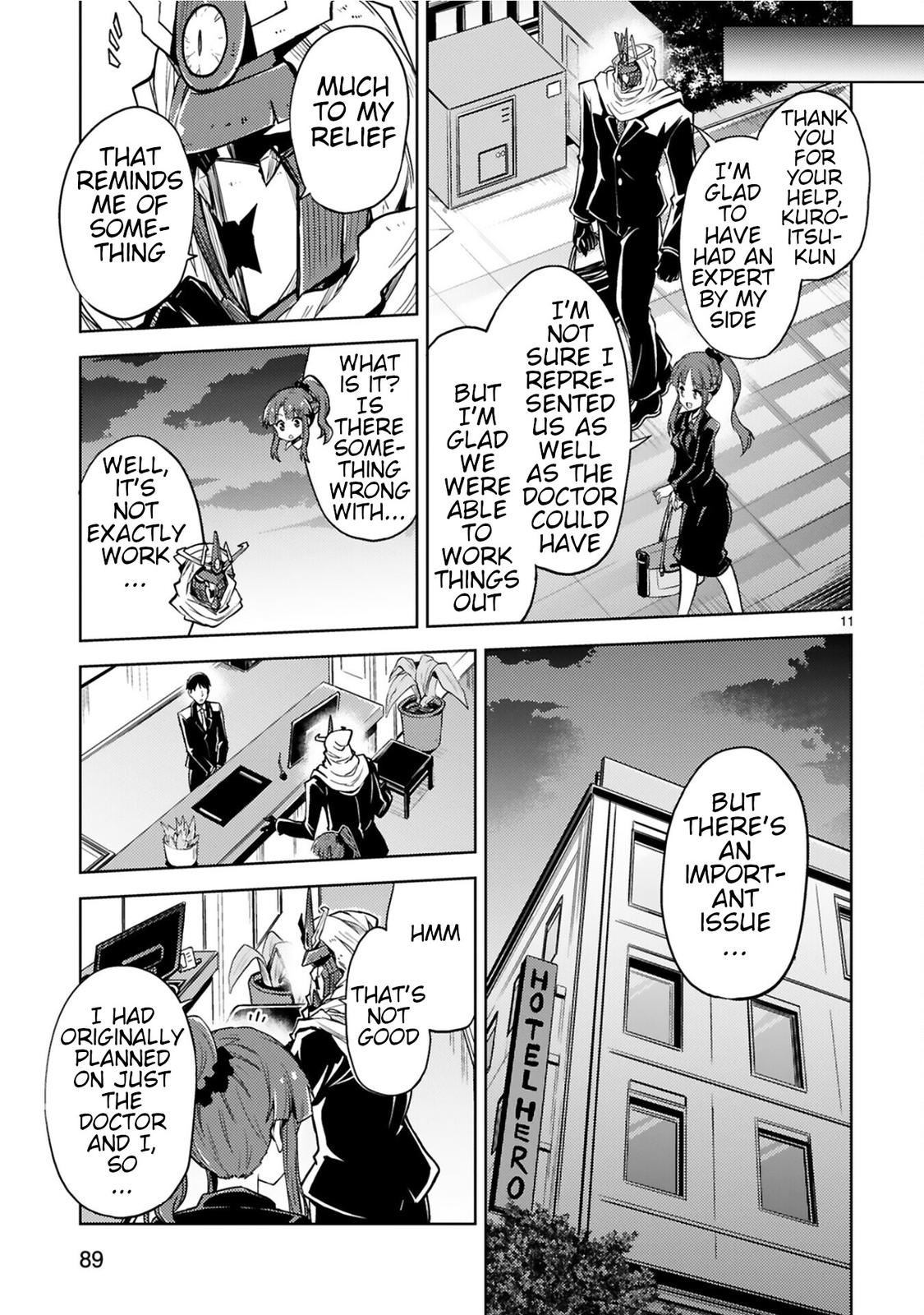 Kaijin Kaihatsubu no Kuroitsu-san Chapter 5 page 11 - 