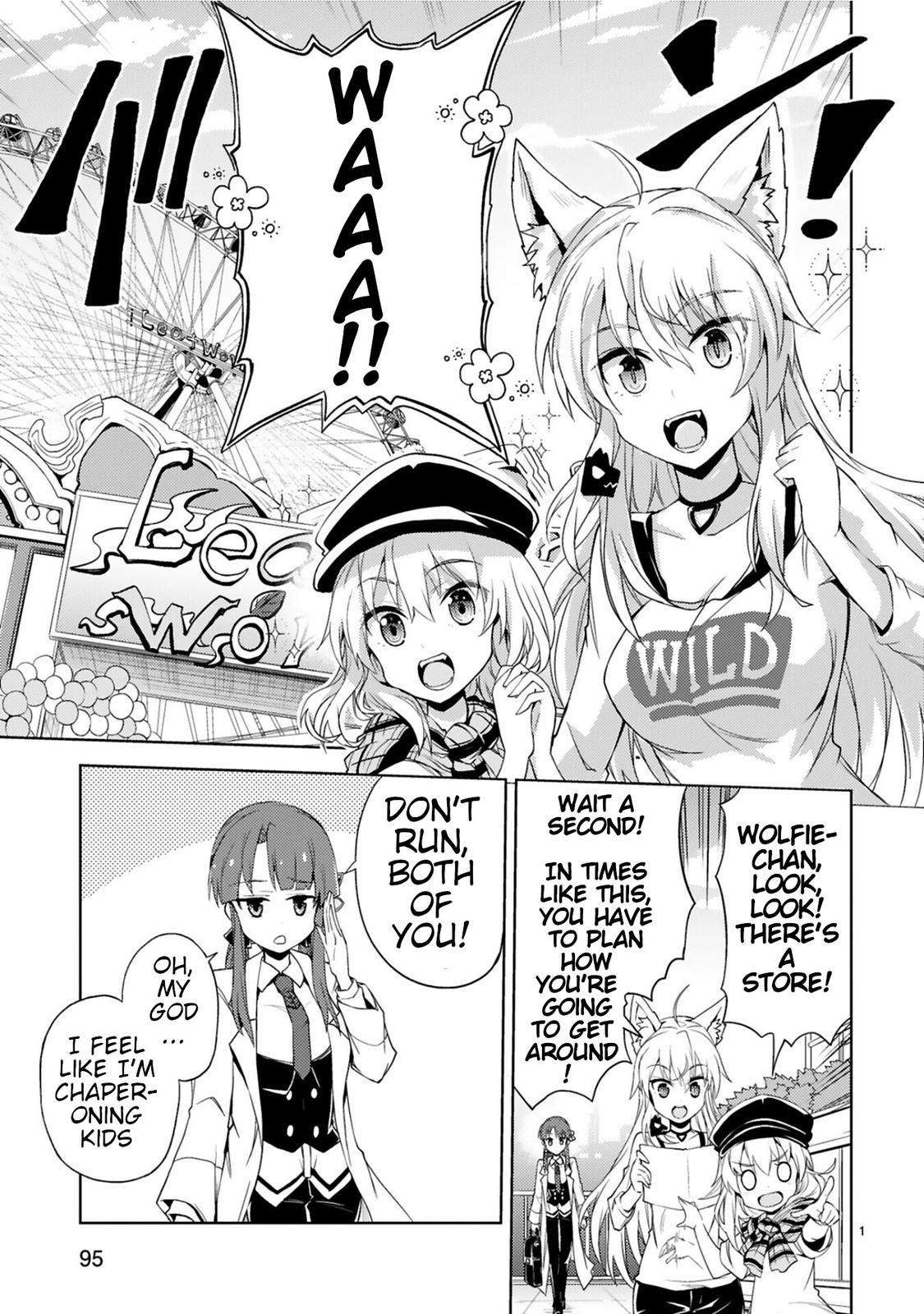 Kaijin Kaihatsubu no Kuroitsu-san Chapter 6 page 1 - 