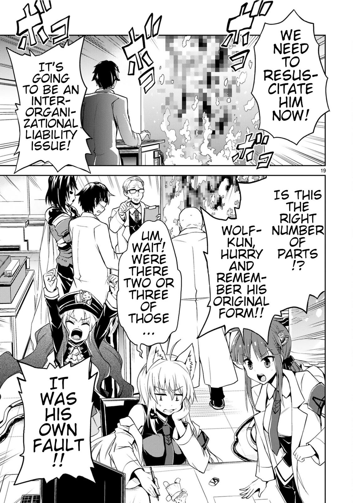 Kaijin Kaihatsubu no Kuroitsu-san Chapter 6 page 19 - 