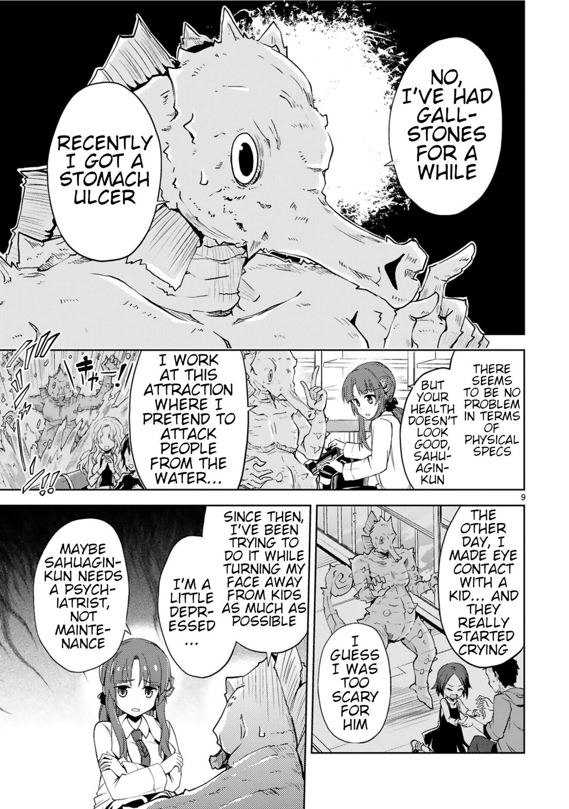 Kaijin Kaihatsubu no Kuroitsu-san Chapter 6 page 9 - 