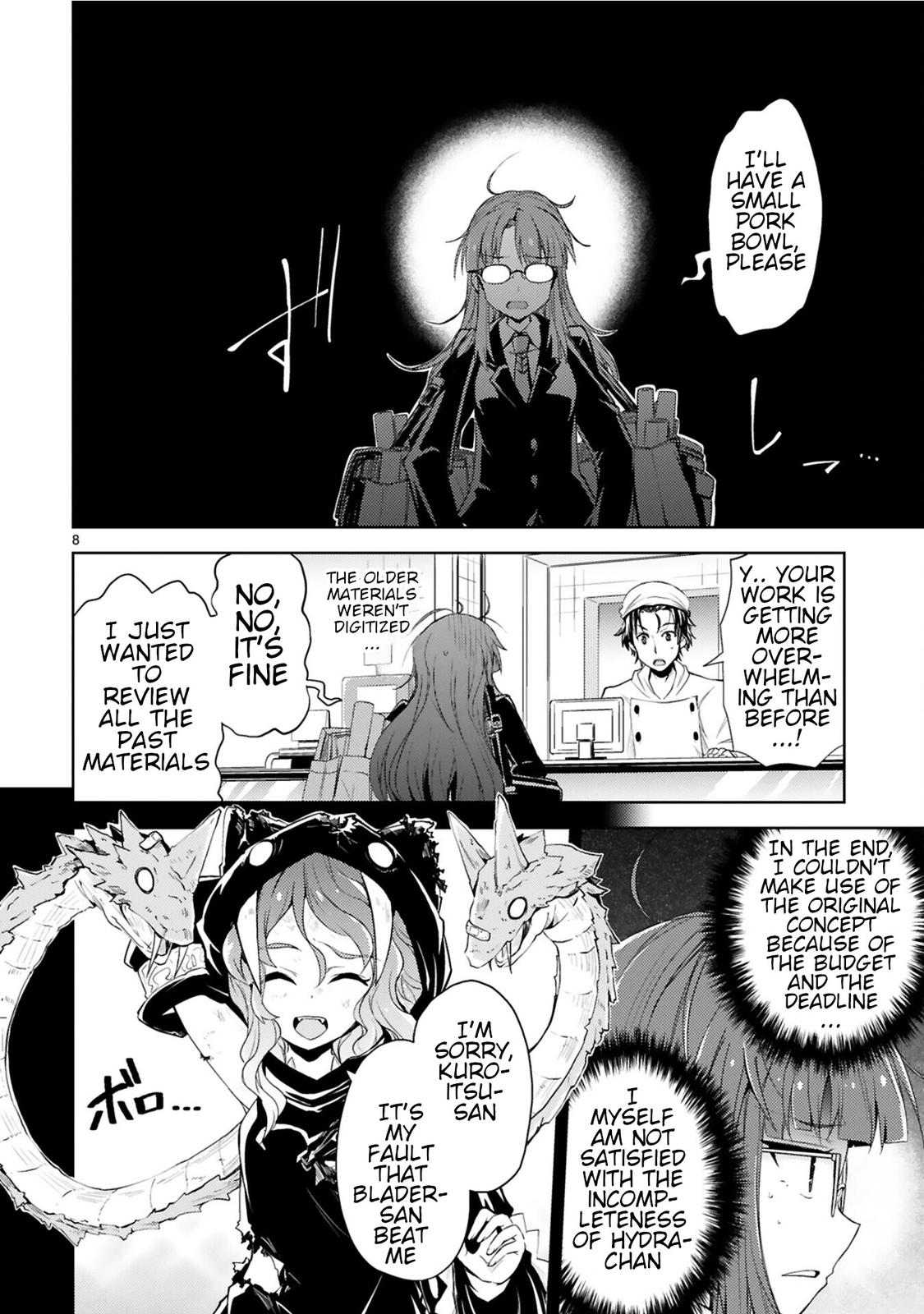 Kaijin Kaihatsubu no Kuroitsu-san Chapter 7 page 8 - 