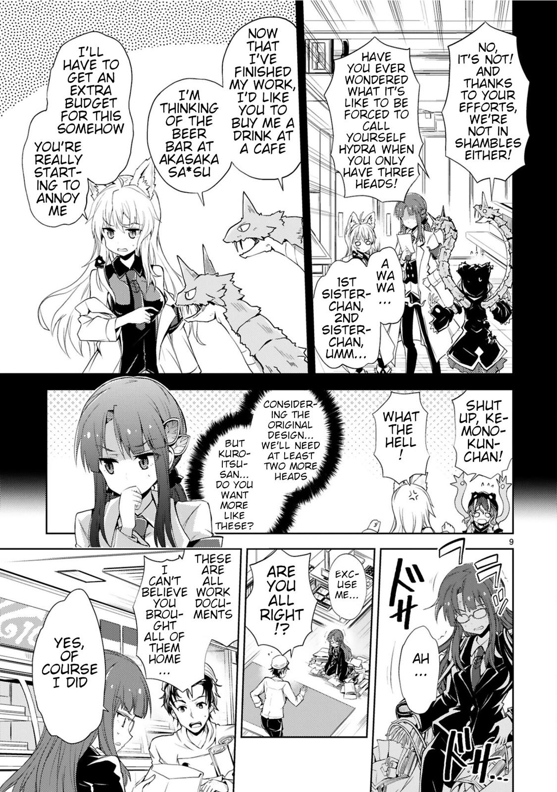Kaijin Kaihatsubu no Kuroitsu-san Chapter 7 page 9 - 