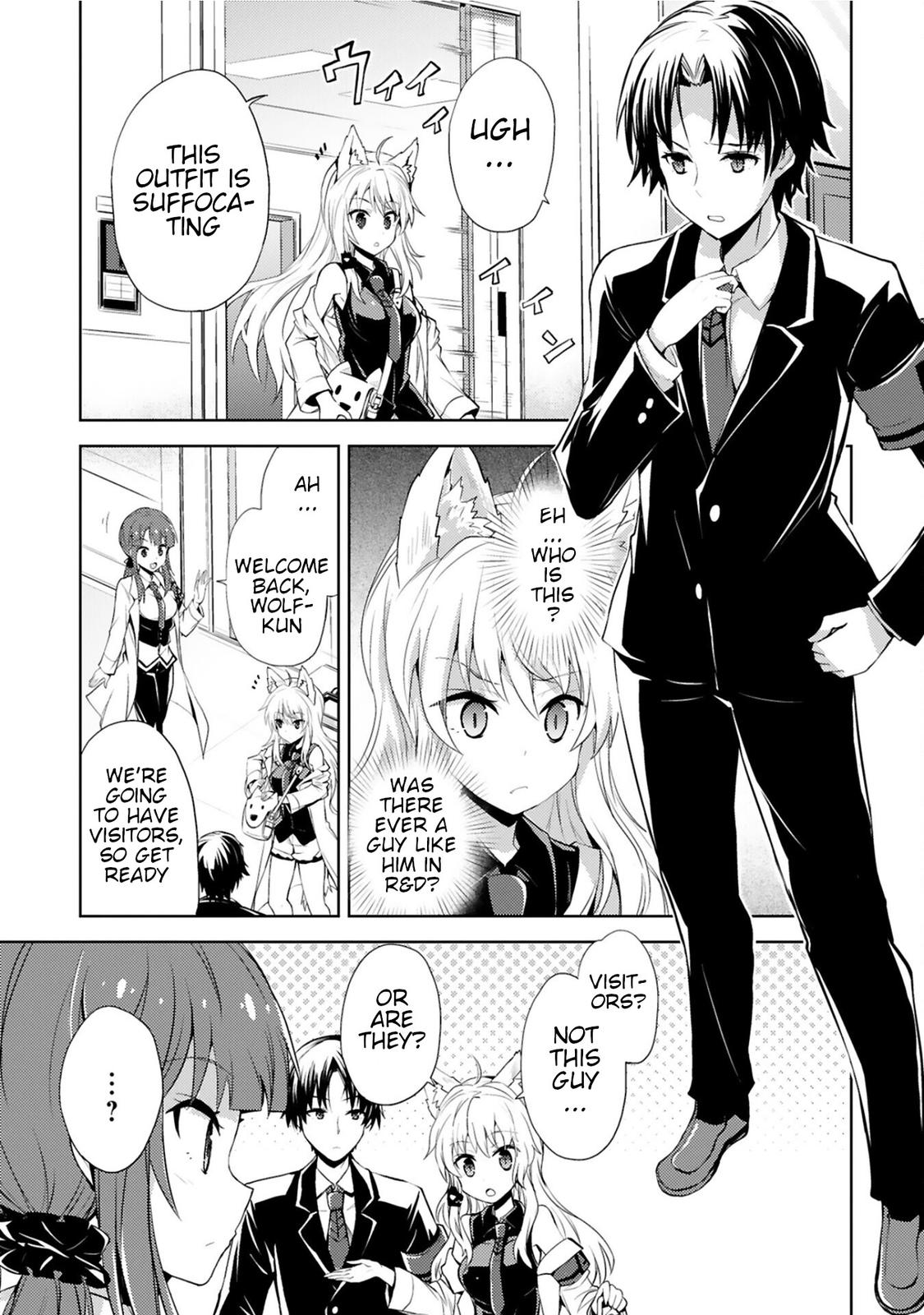Kaijin Kaihatsubu no Kuroitsu-san Chapter 8 page 1 - 