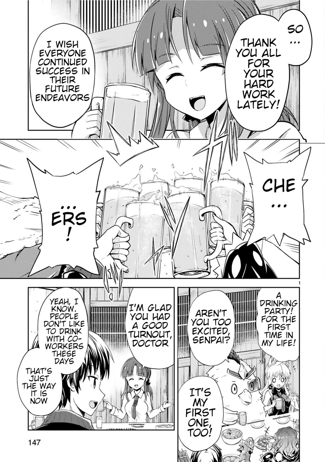 Kaijin Kaihatsubu no Kuroitsu-san Chapter 9 page 1 - 