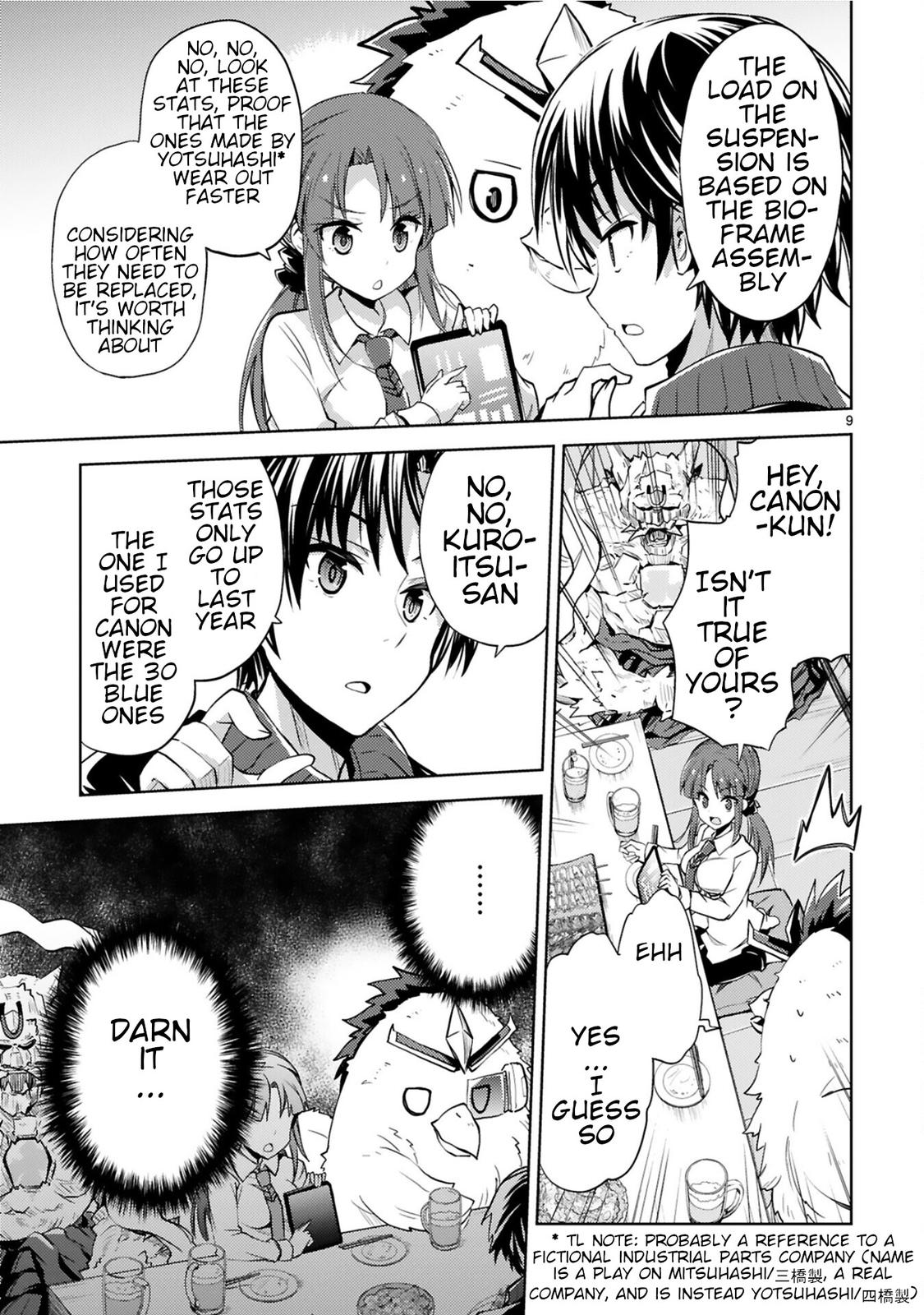 Kaijin Kaihatsubu no Kuroitsu-san Chapter 9 page 9 - 