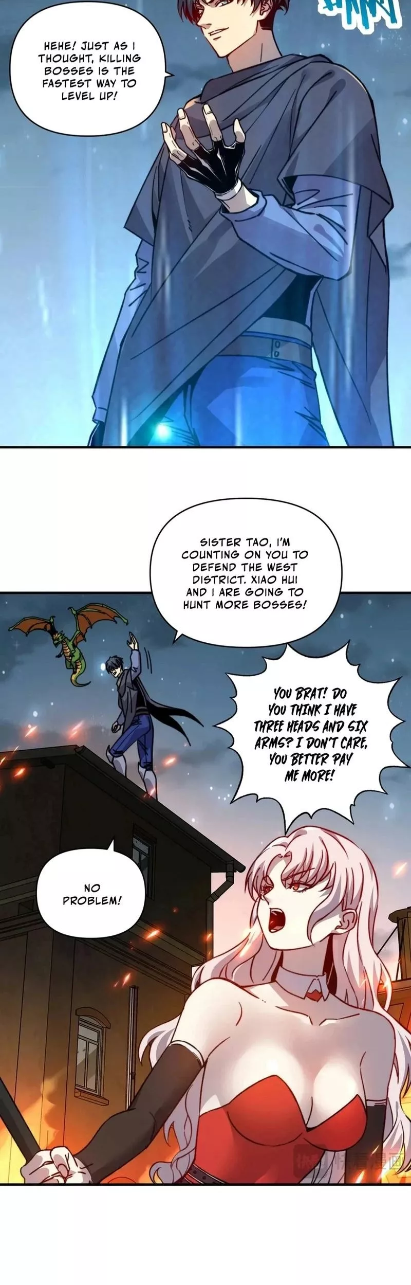 Kāijú Zhuǎnzhí Cáishén, Xùnhuà Yìwàn Shénchǒng! Chapter 21 page 4 - 