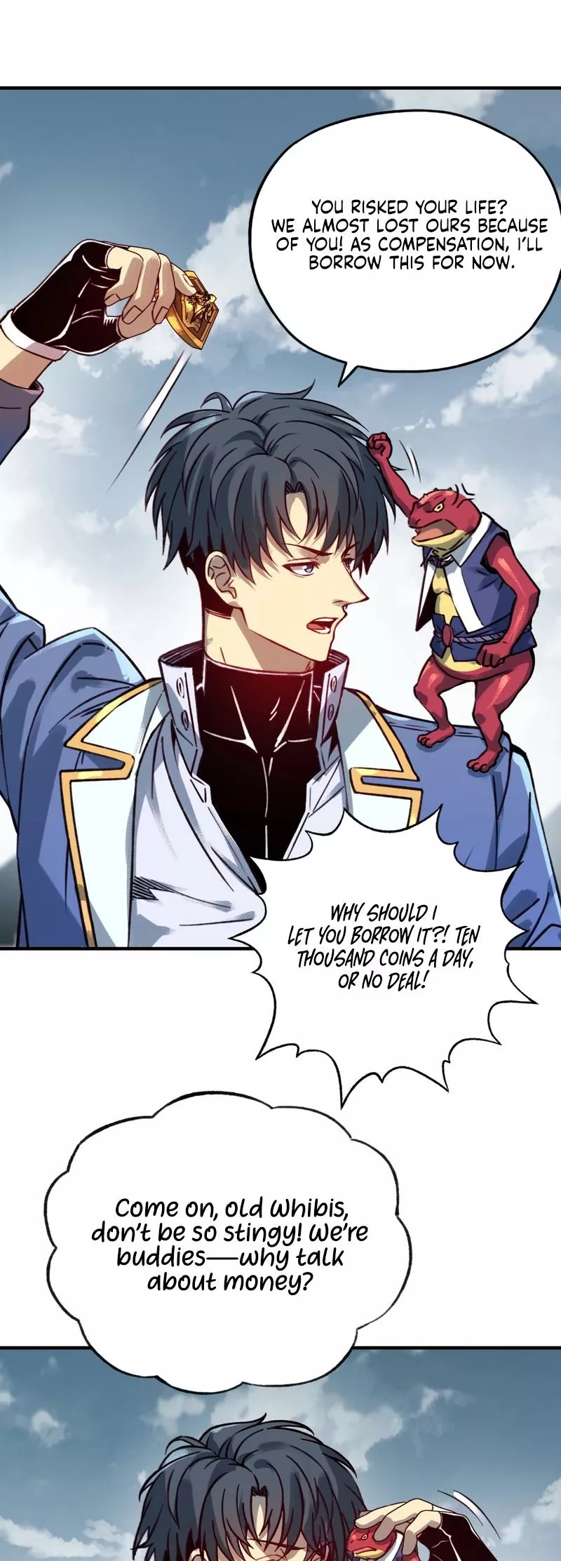 Kāijú Zhuǎnzhí Cáishén, Xùnhuà Yìwàn Shénchǒng! Chapter 4 page 7 - 