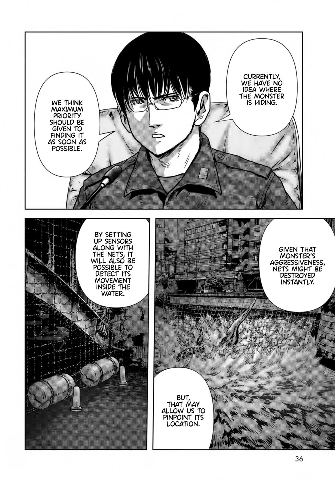 Kaijuu Jieitai Chapter 14 page 32 - 
