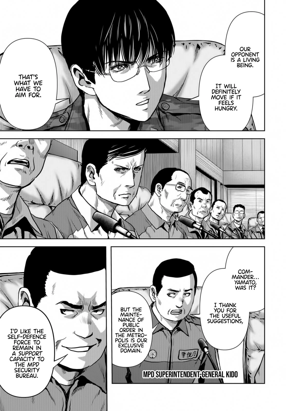 Kaijuu Jieitai Chapter 14 page 35 - 