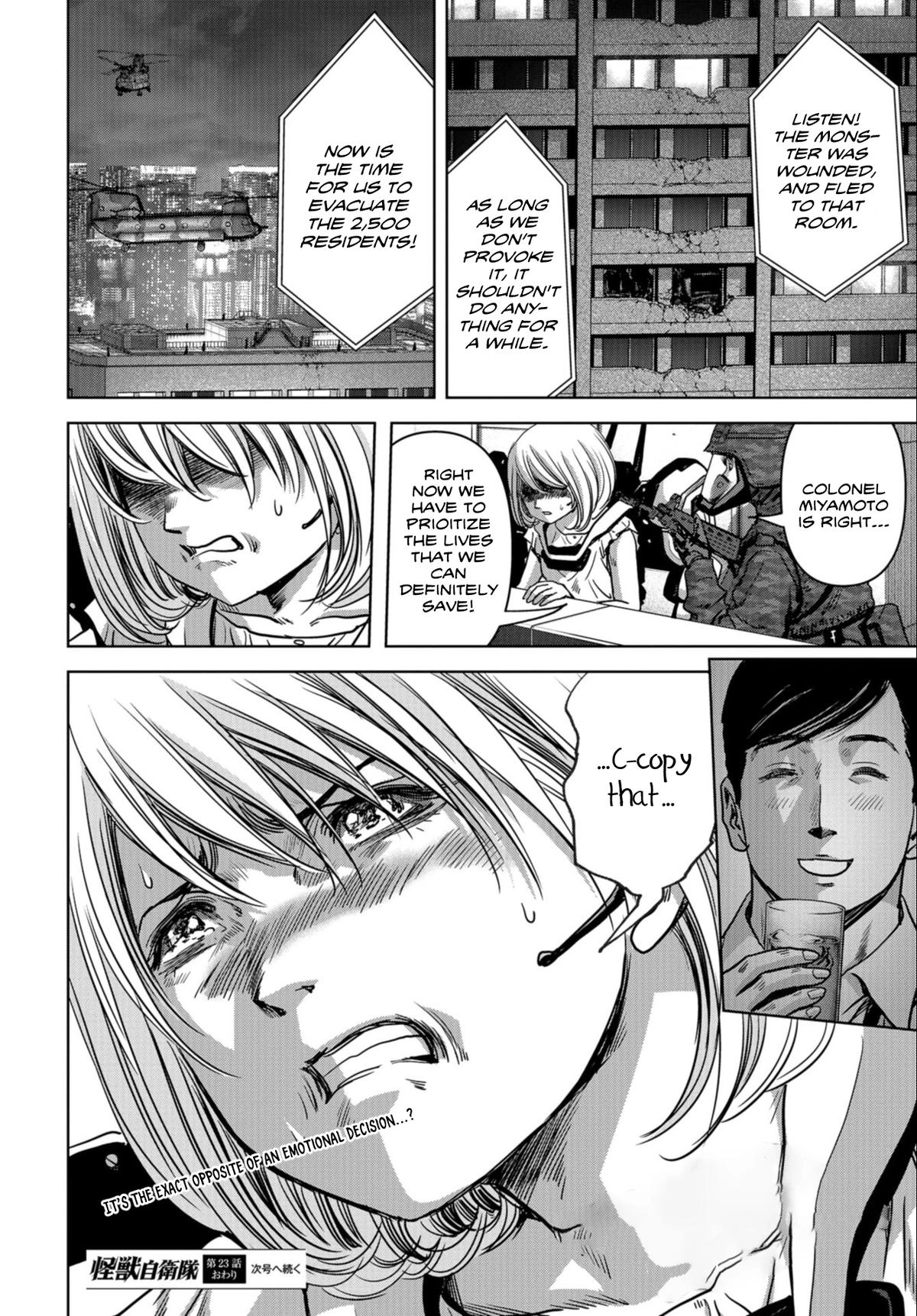 Kaijuu Jieitai Chapter 23 page 69 - 