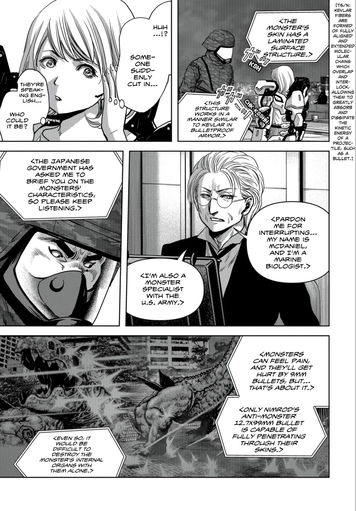 Kaijuu Jieitai Chapter 24.1 page 13 - 
