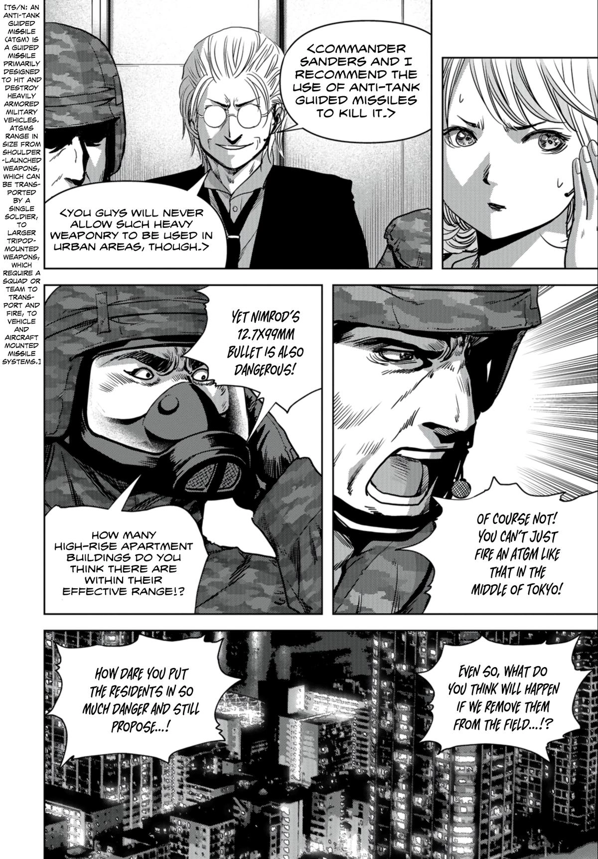 Kaijuu Jieitai Chapter 24.1 page 14 - 