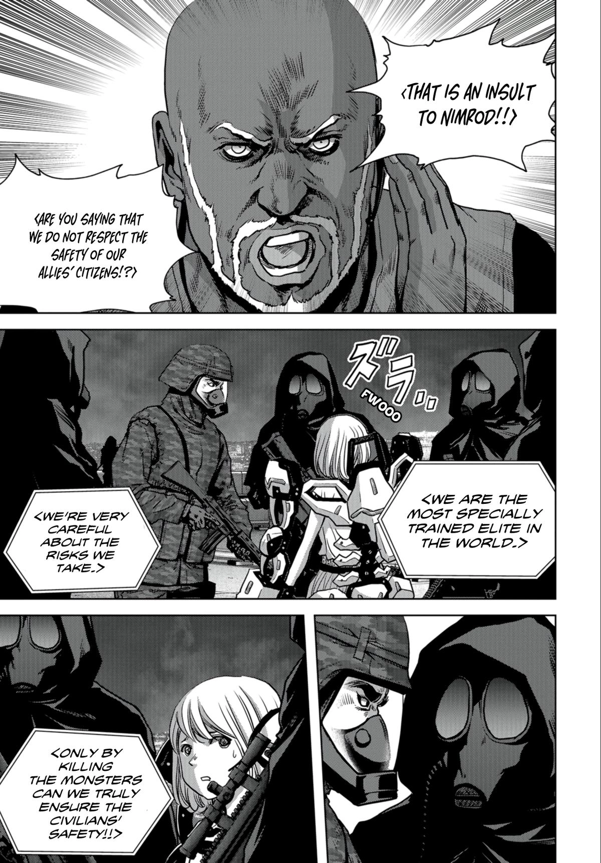 Kaijuu Jieitai Chapter 24.1 page 15 - 