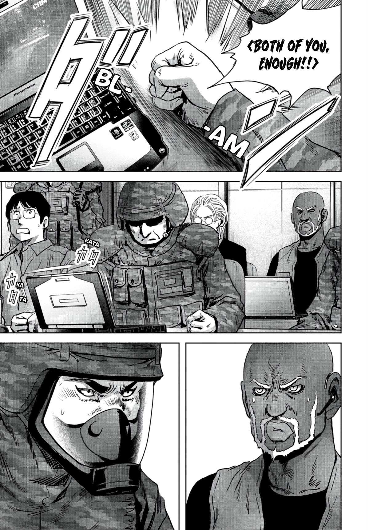 Kaijuu Jieitai Chapter 24.1 page 17 - 