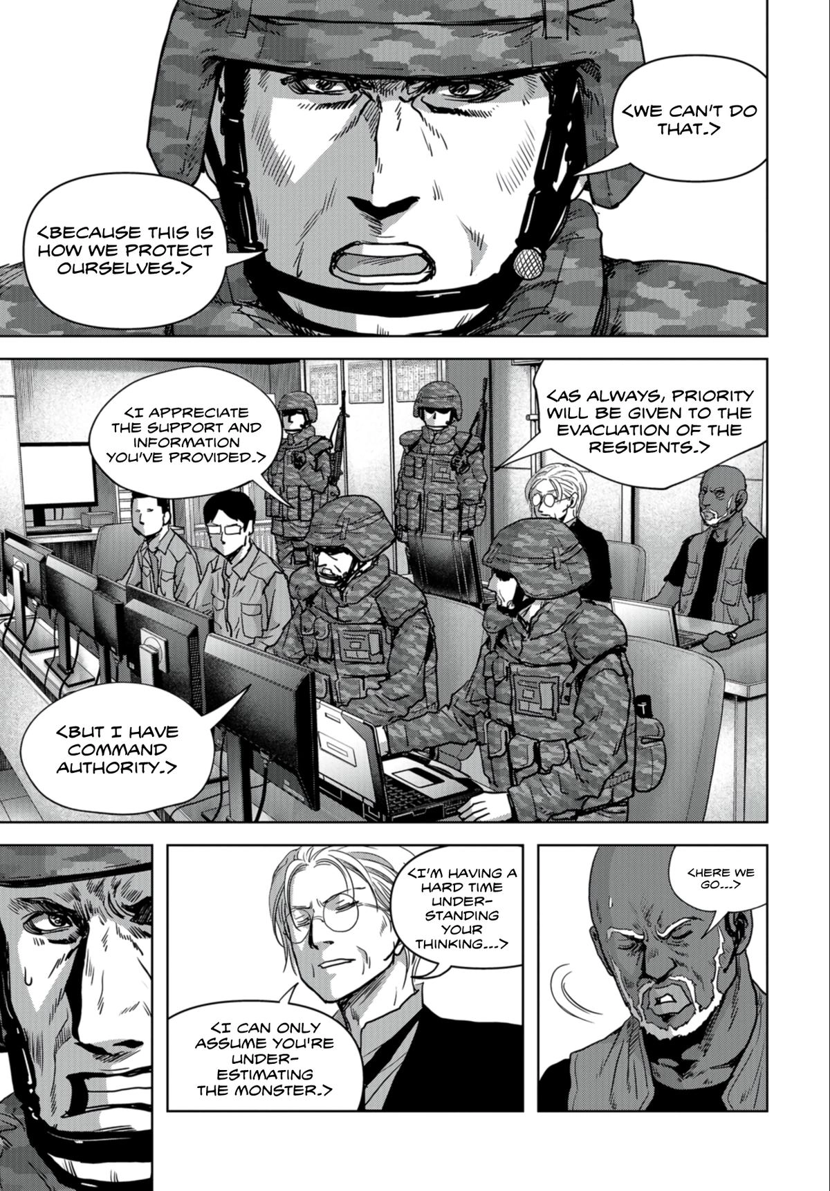 Kaijuu Jieitai Chapter 24.1 page 19 - 
