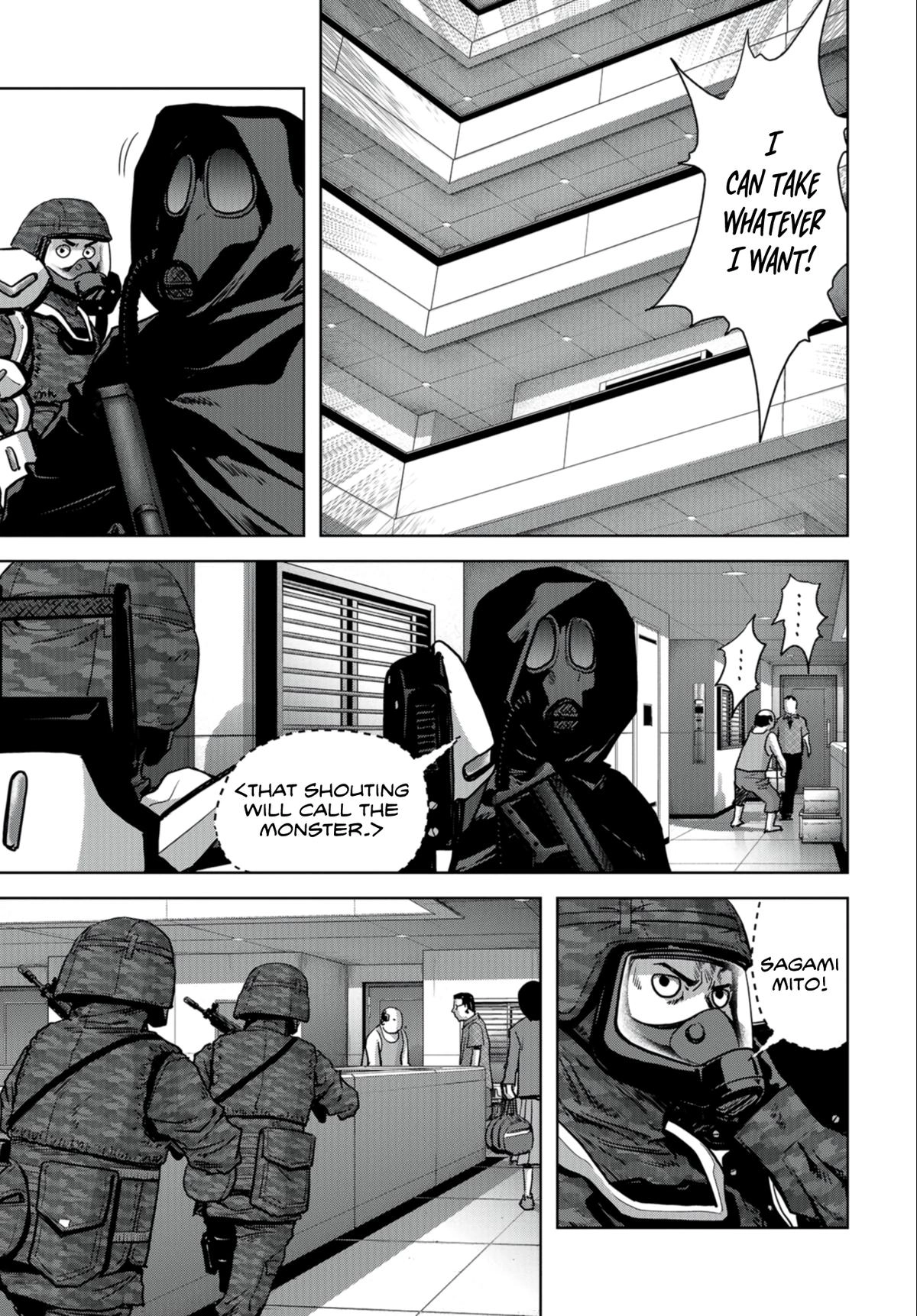 Kaijuu Jieitai Chapter 24.1 page 25 - 