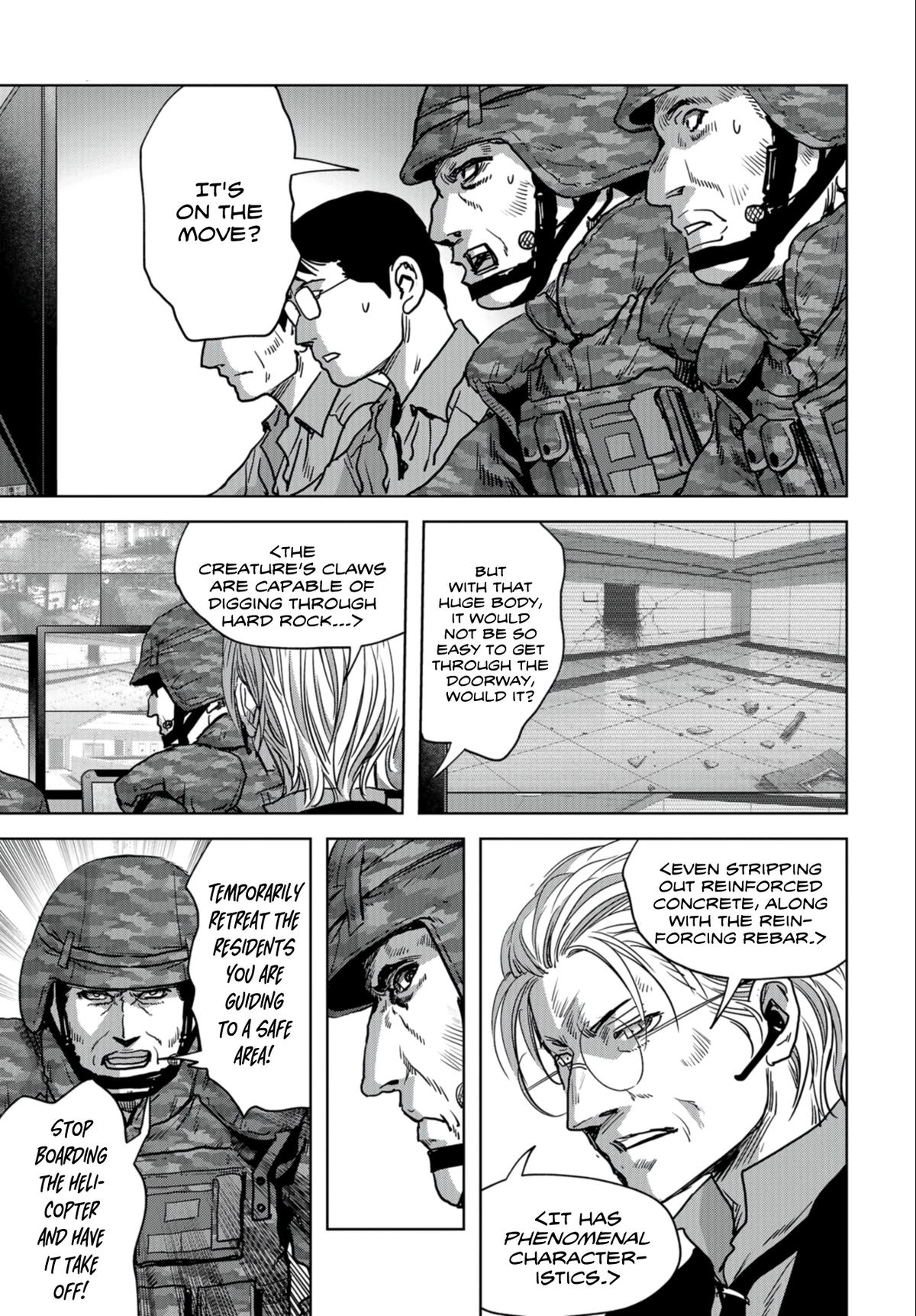 Kaijuu Jieitai Chapter 24.1 page 31 - 