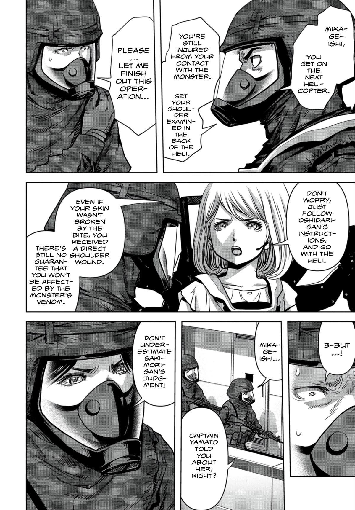 Kaijuu Jieitai Chapter 24.1 page 8 - 