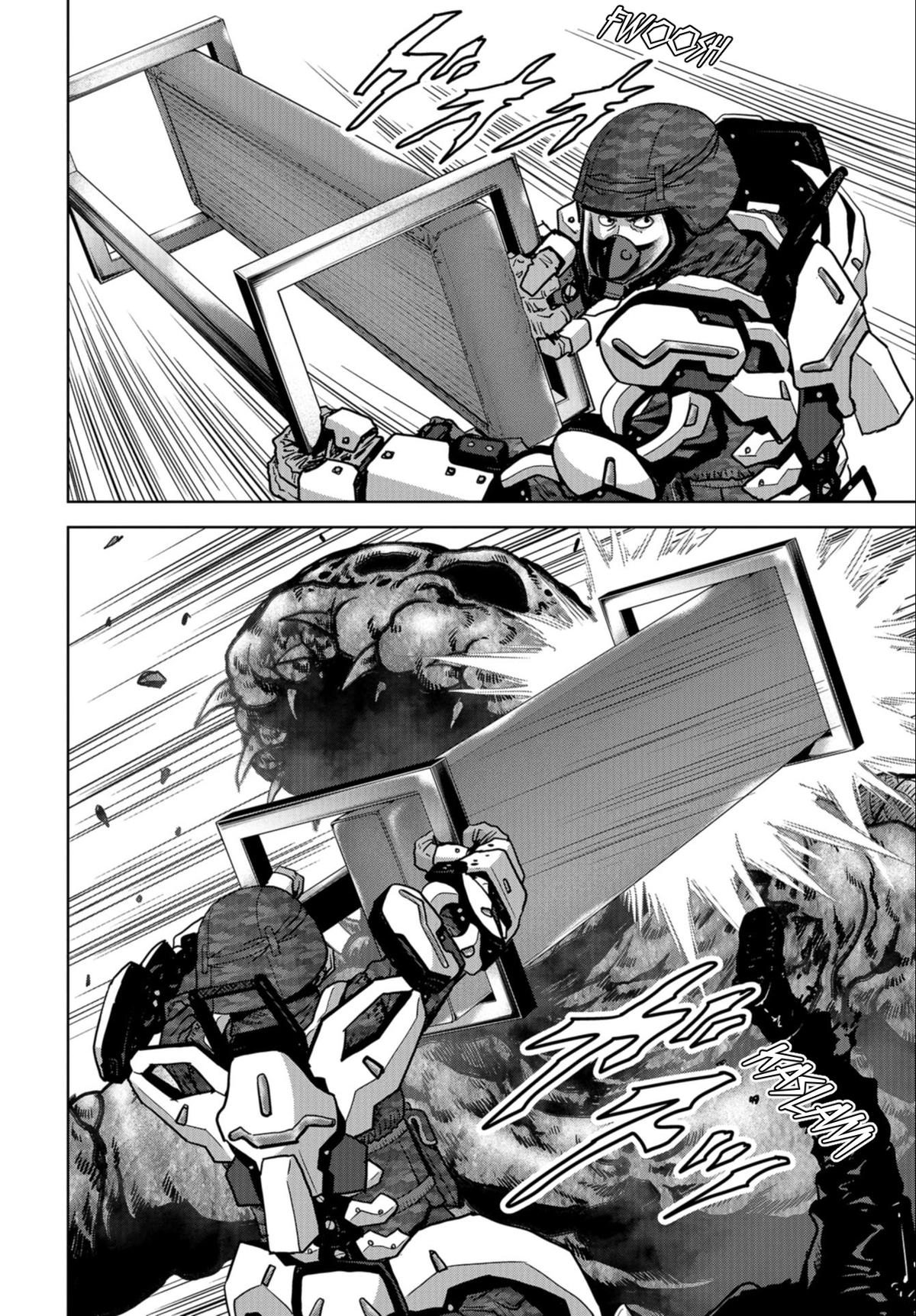 Kaijuu Jieitai Chapter 24.2 page 14 - 