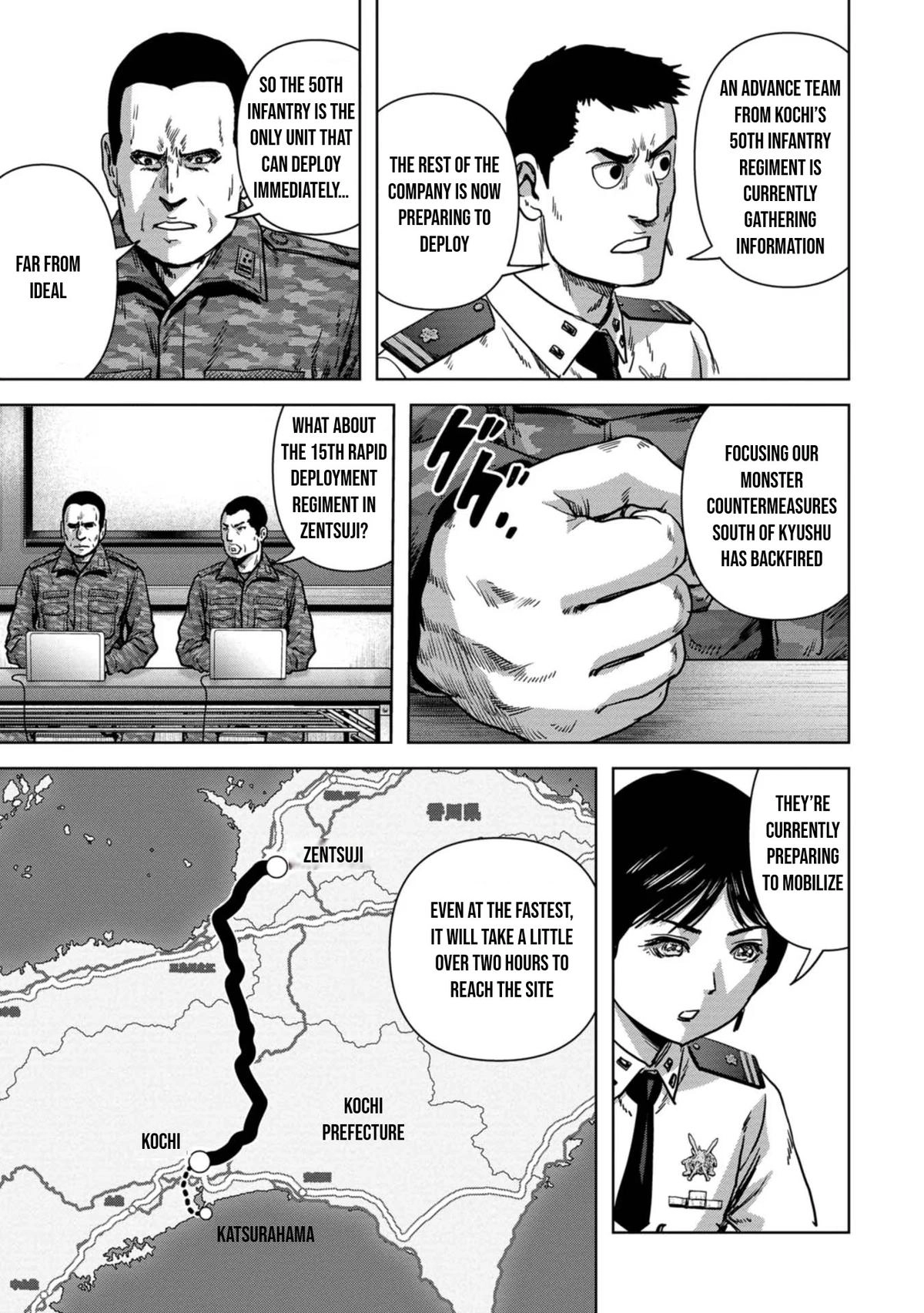 Kaijuu Jieitai Chapter 32 page 24 - 