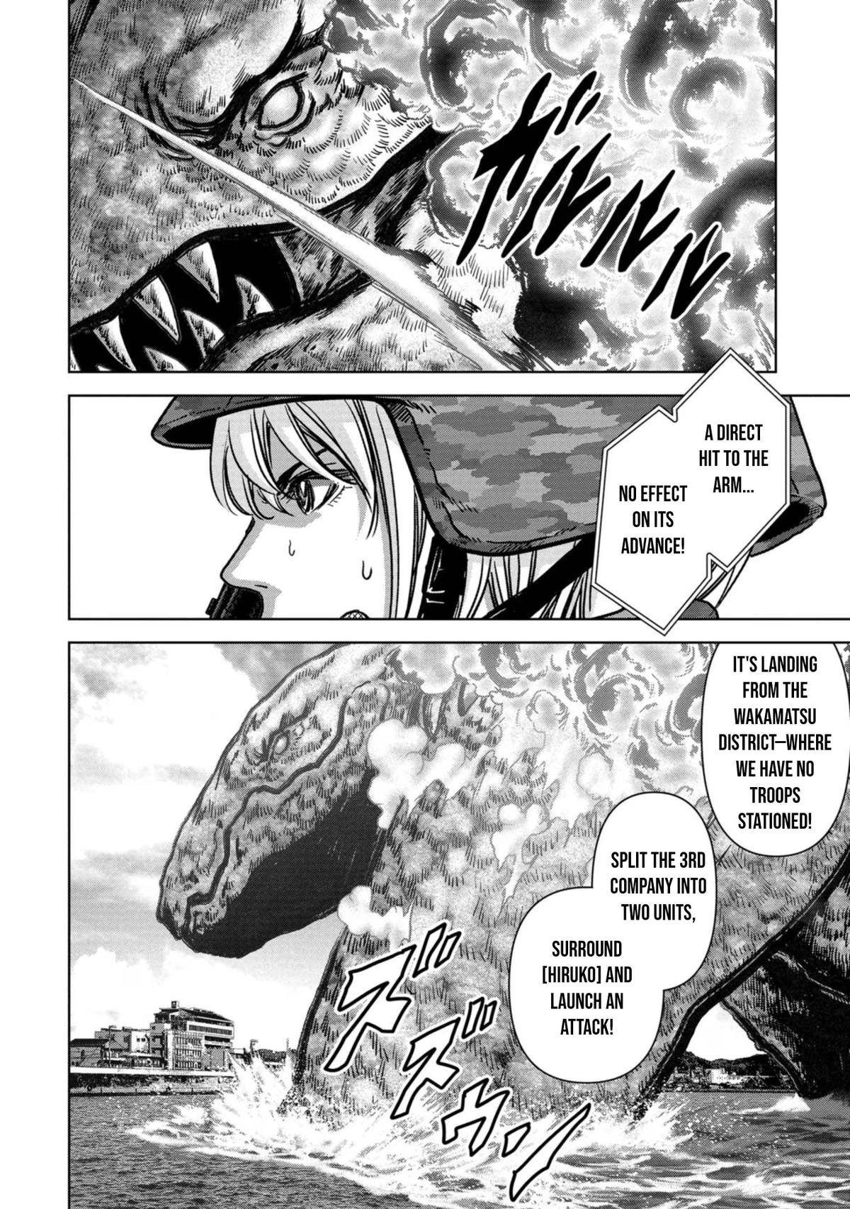 Kaijuu Jieitai Chapter 34 page 13 - 