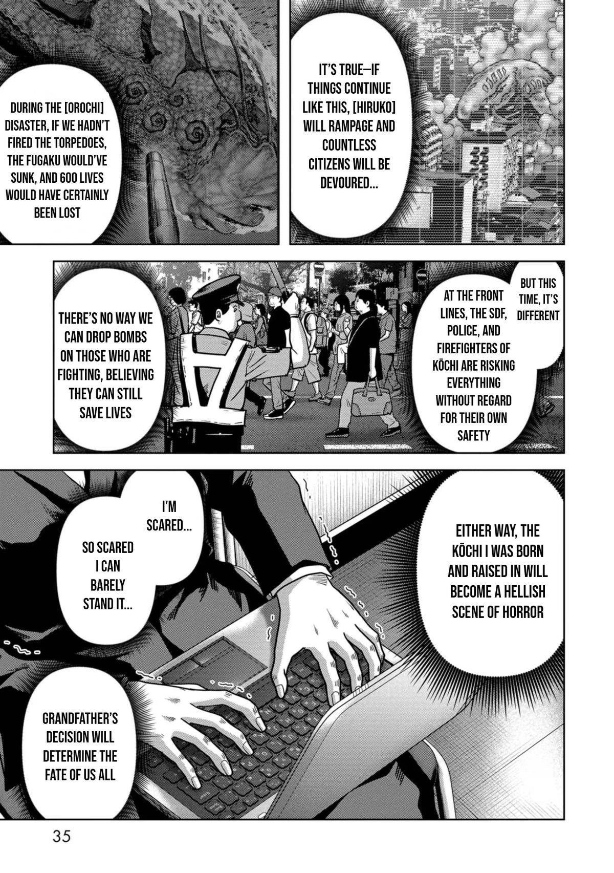 Kaijuu Jieitai Chapter 34 page 38 - 