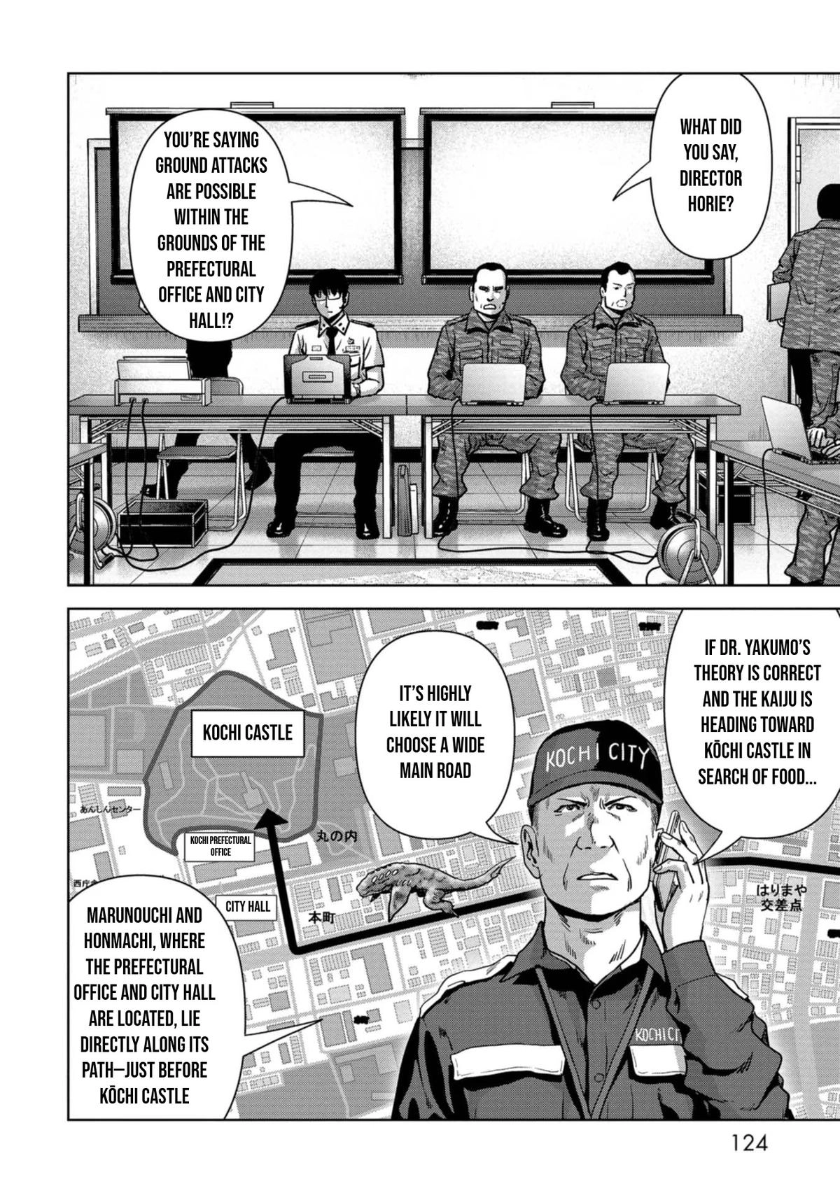 Kaijuu Jieitai Chapter 35 page 59 - 