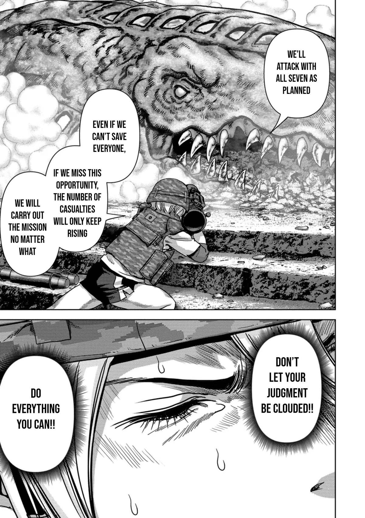 Kaijuu Jieitai Chapter 37 page 38 - 