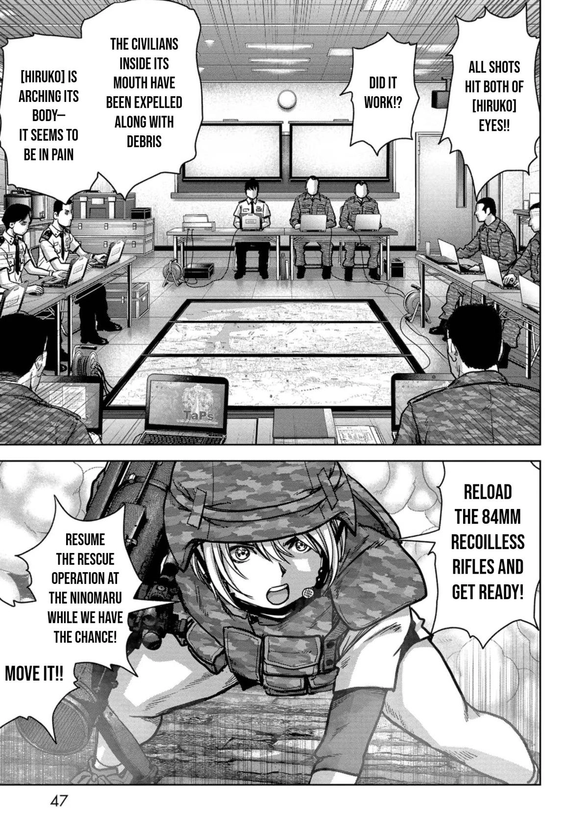 Kaijuu Jieitai Chapter 37 page 45 - 