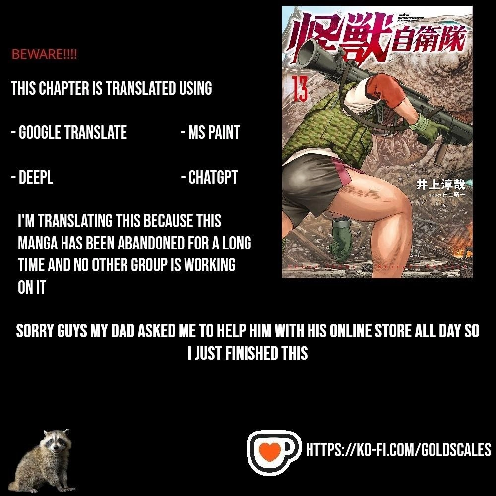 Kaijuu Jieitai Chapter 38 page 1 - 