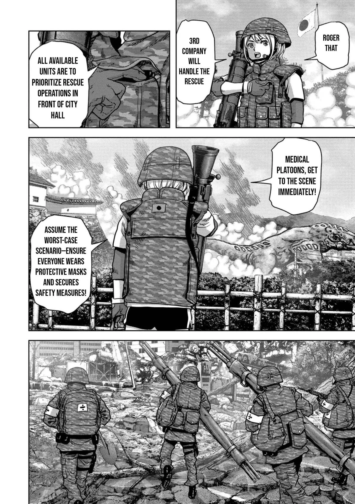 Kaijuu Jieitai Chapter 38 page 15 - 