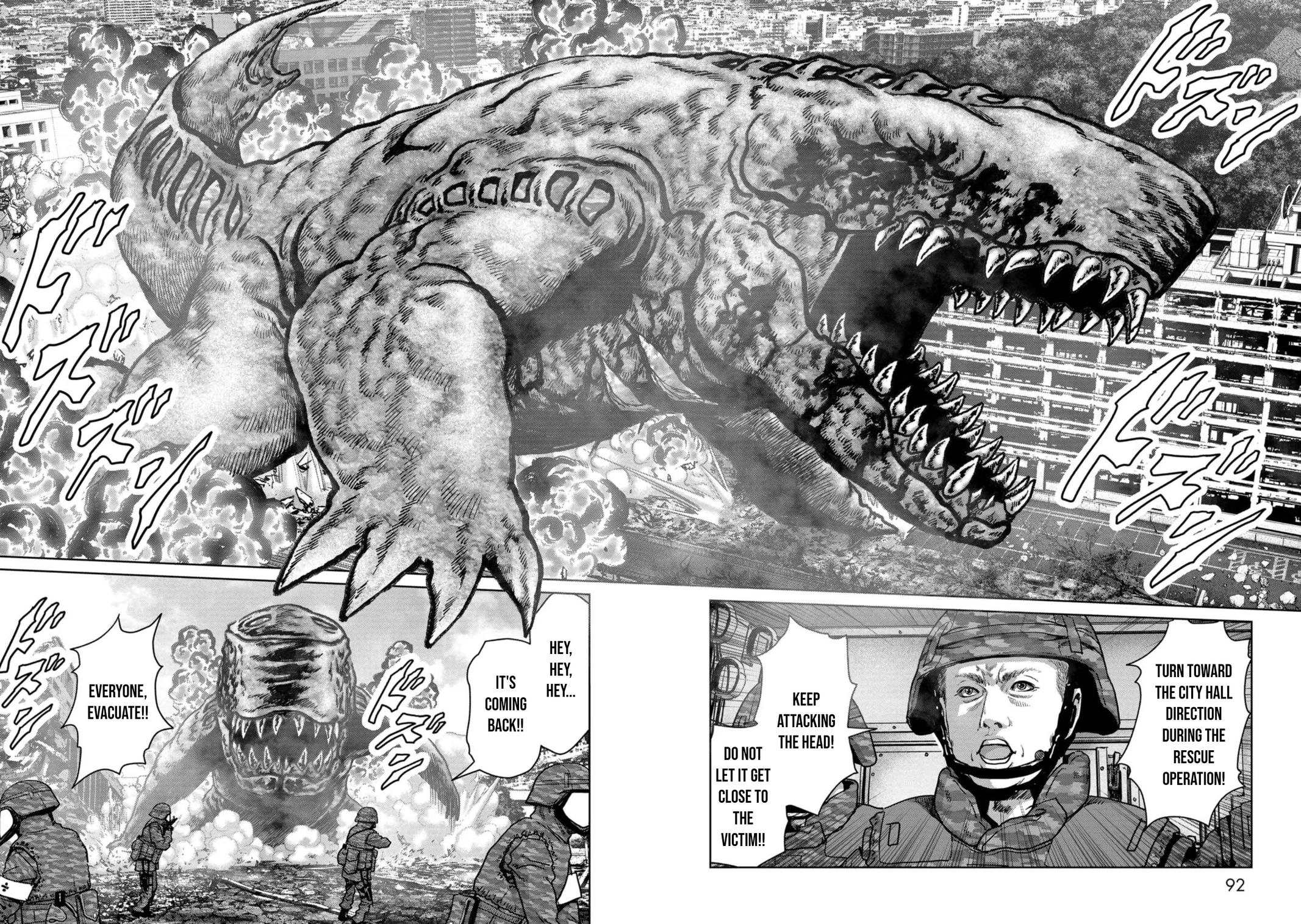 Kaijuu Jieitai Chapter 38 page 39 - 