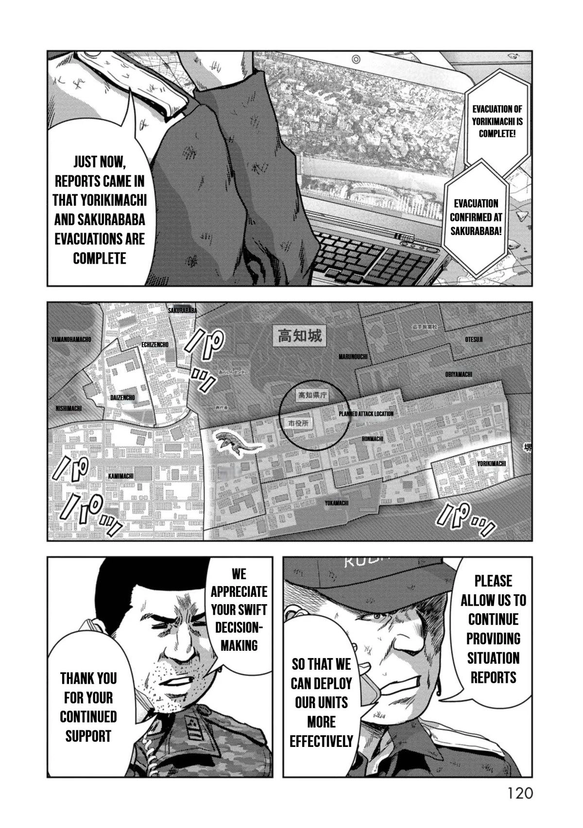 Kaijuu Jieitai Chapter 39 page 10 - 
