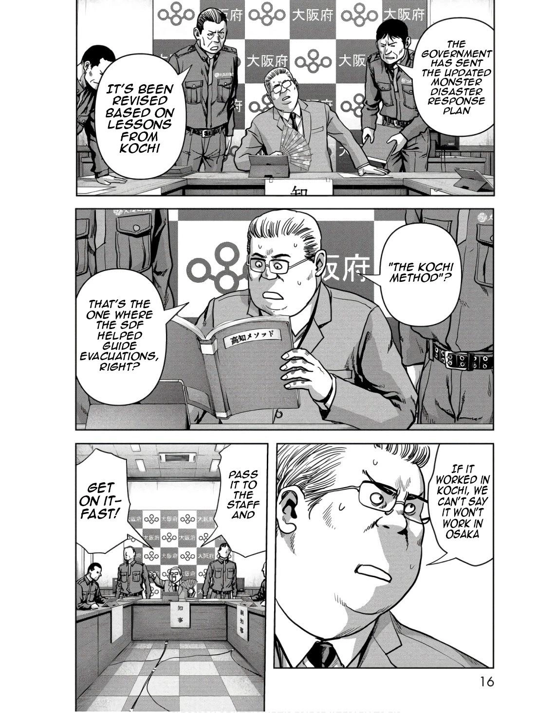 Kaijuu Jieitai Chapter 45 page 18 - 