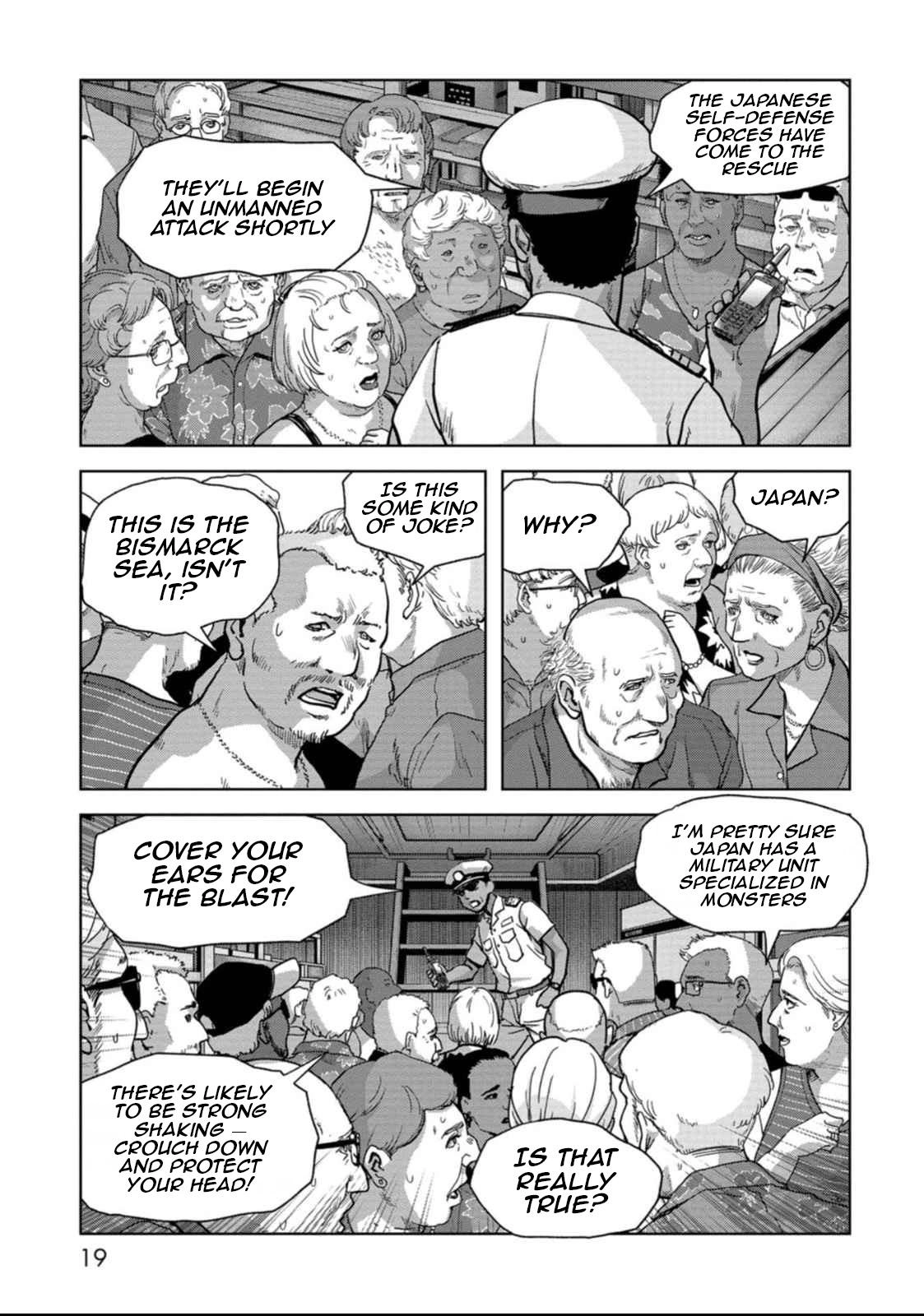 Kaijuu Jieitai Chapter 49 page 21 - 