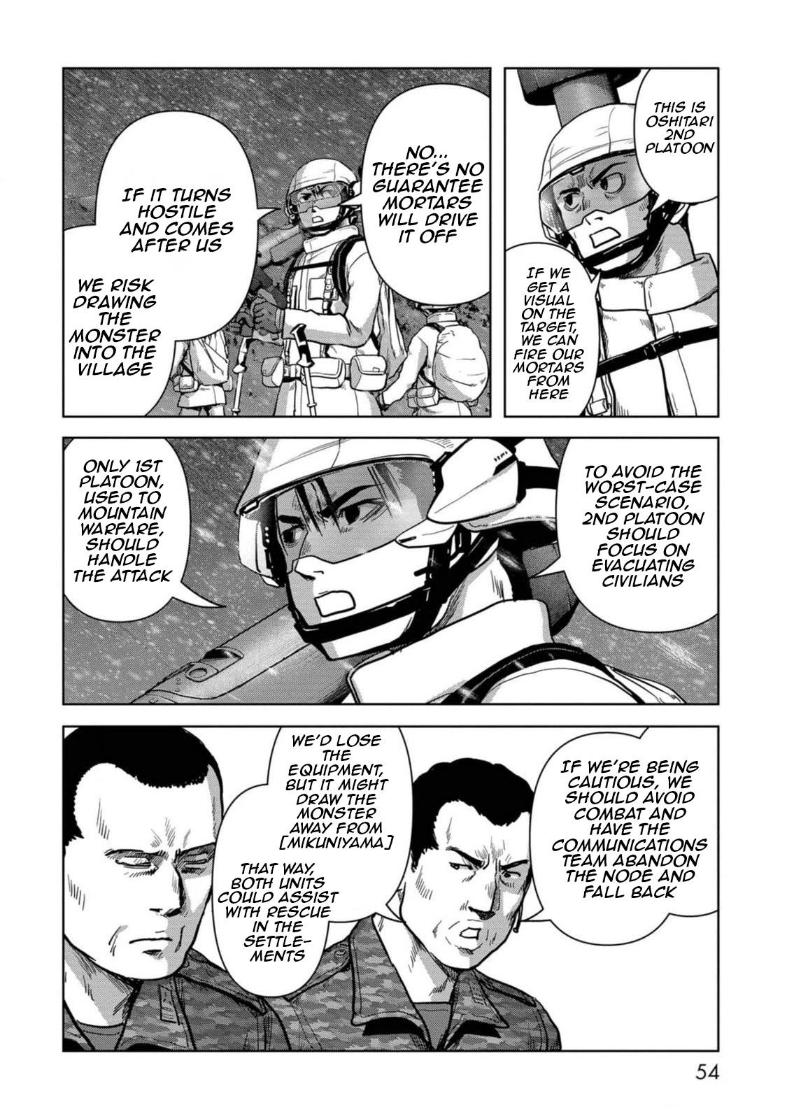 Kaijuu Jieitai Chapter 52 page 54 - 