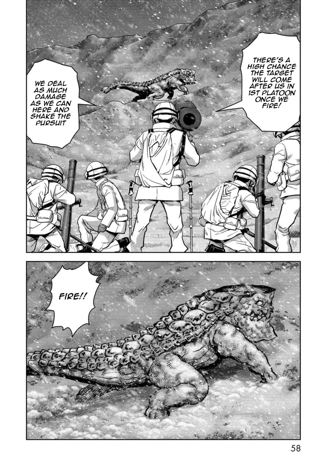 Kaijuu Jieitai Chapter 52 page 58 - 