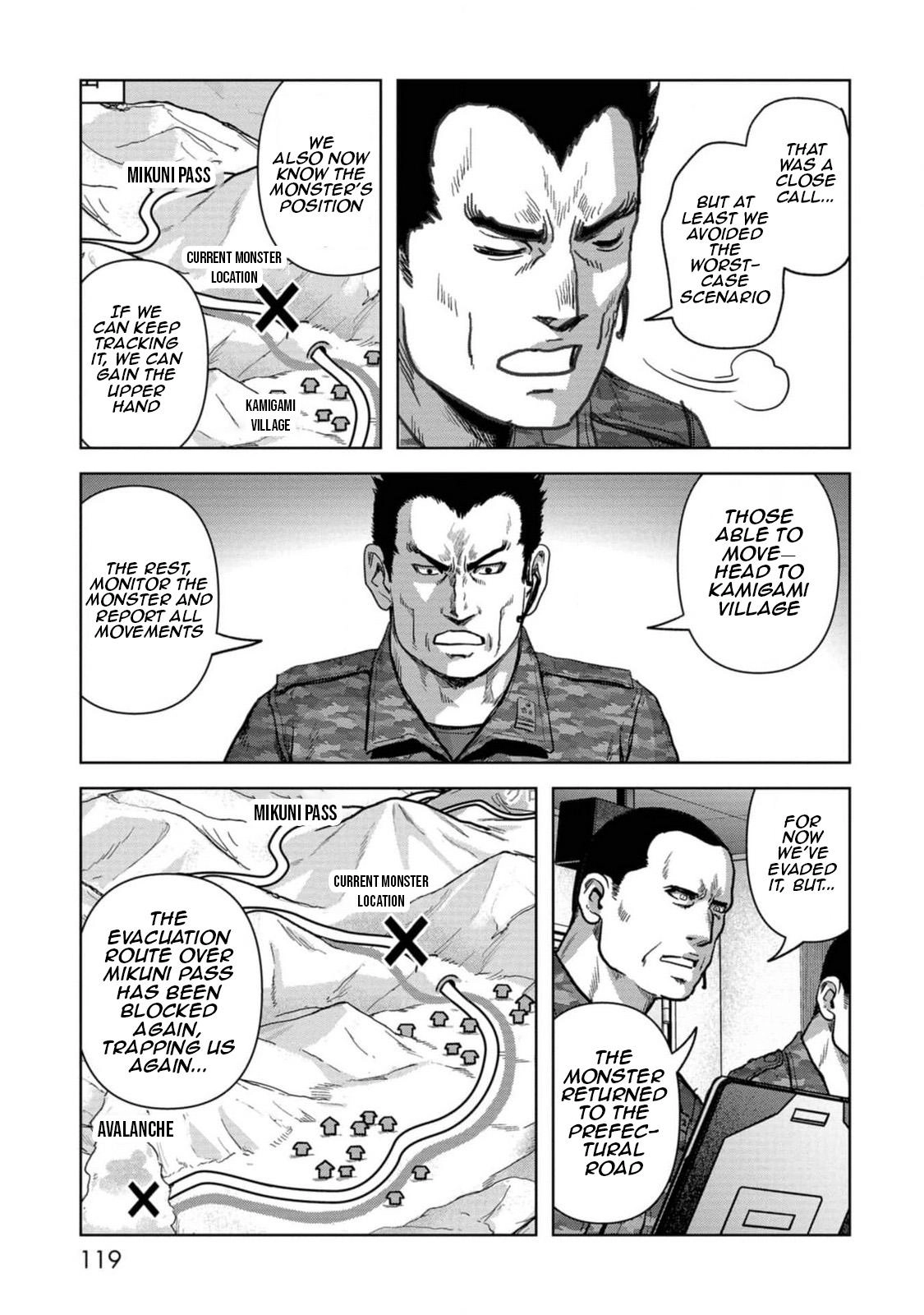 Kaijuu Jieitai Chapter 53 page 38 - 