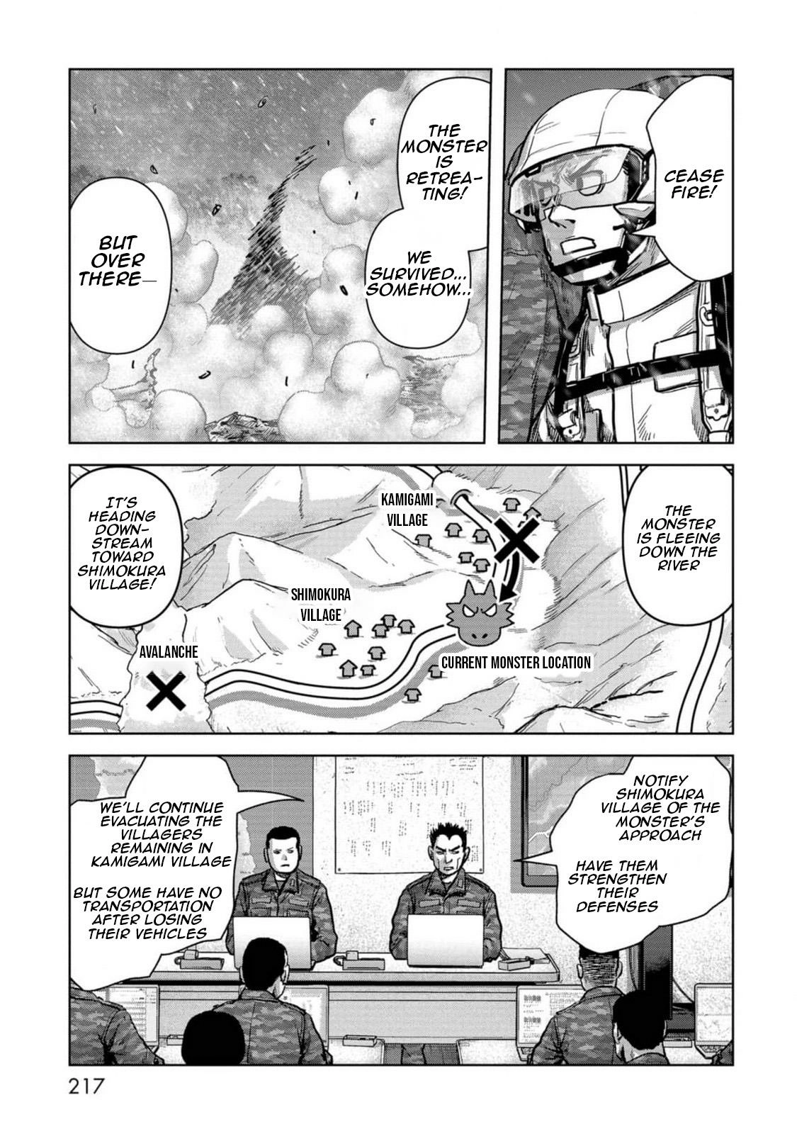 Kaijuu Jieitai Chapter 54 page 60 - 