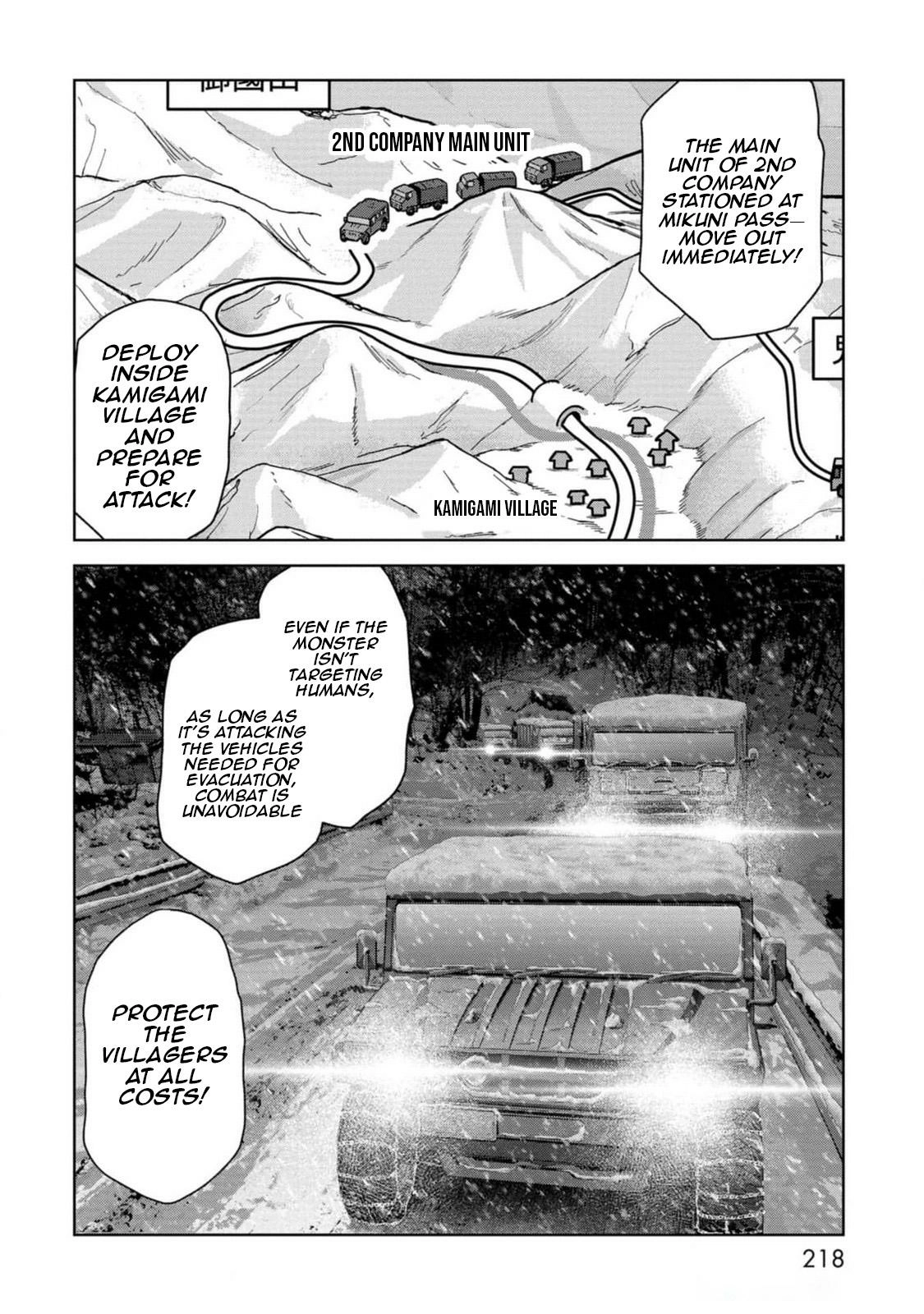 Kaijuu Jieitai Chapter 54 page 61 - 